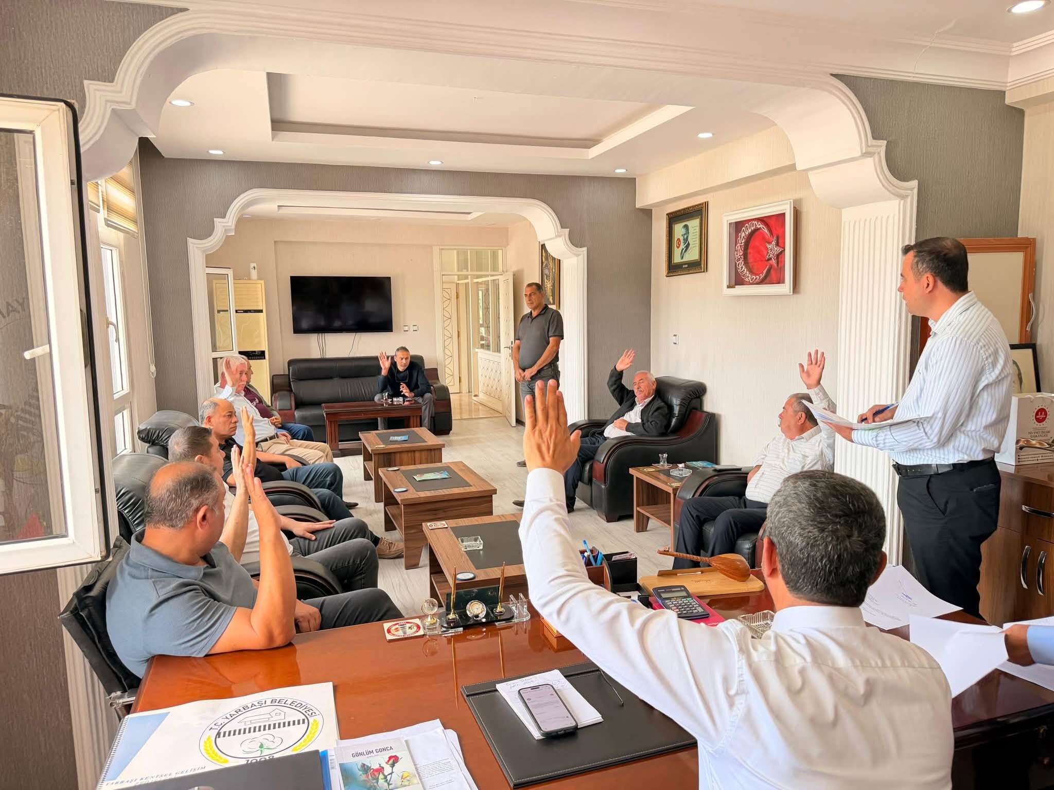 Yarbaşı Belediye Başkanı Ökkeş Aksoy’dan Meclis Toplantısı