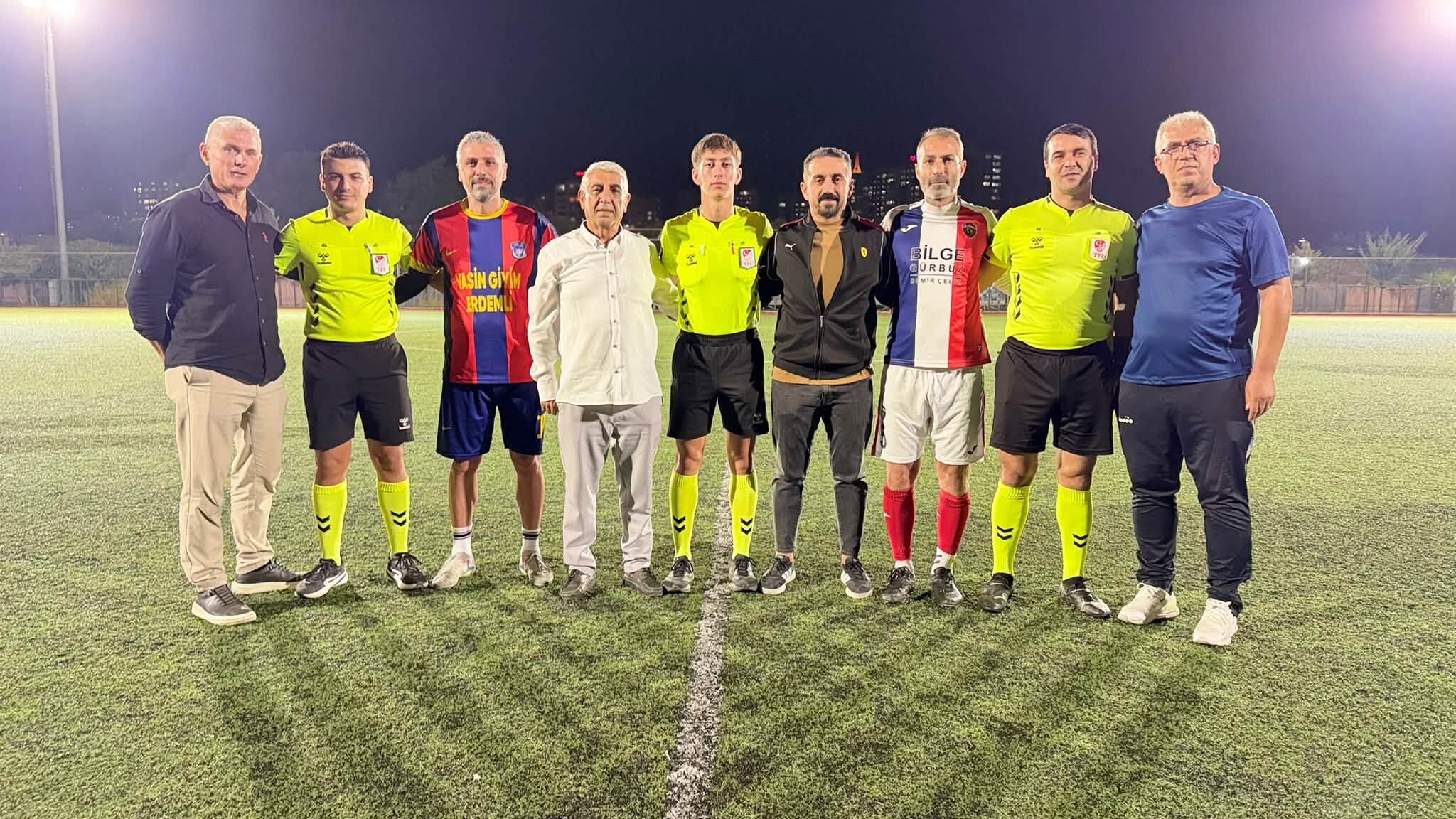 Mersin ASKF Veteranlar Ligi Açılış Maçı Oynandı