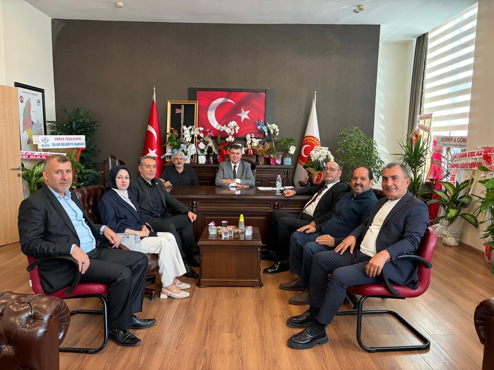Osmaniye’de Esnaf Başkanlarından Ahmet Cavit’e Ziyaret-1