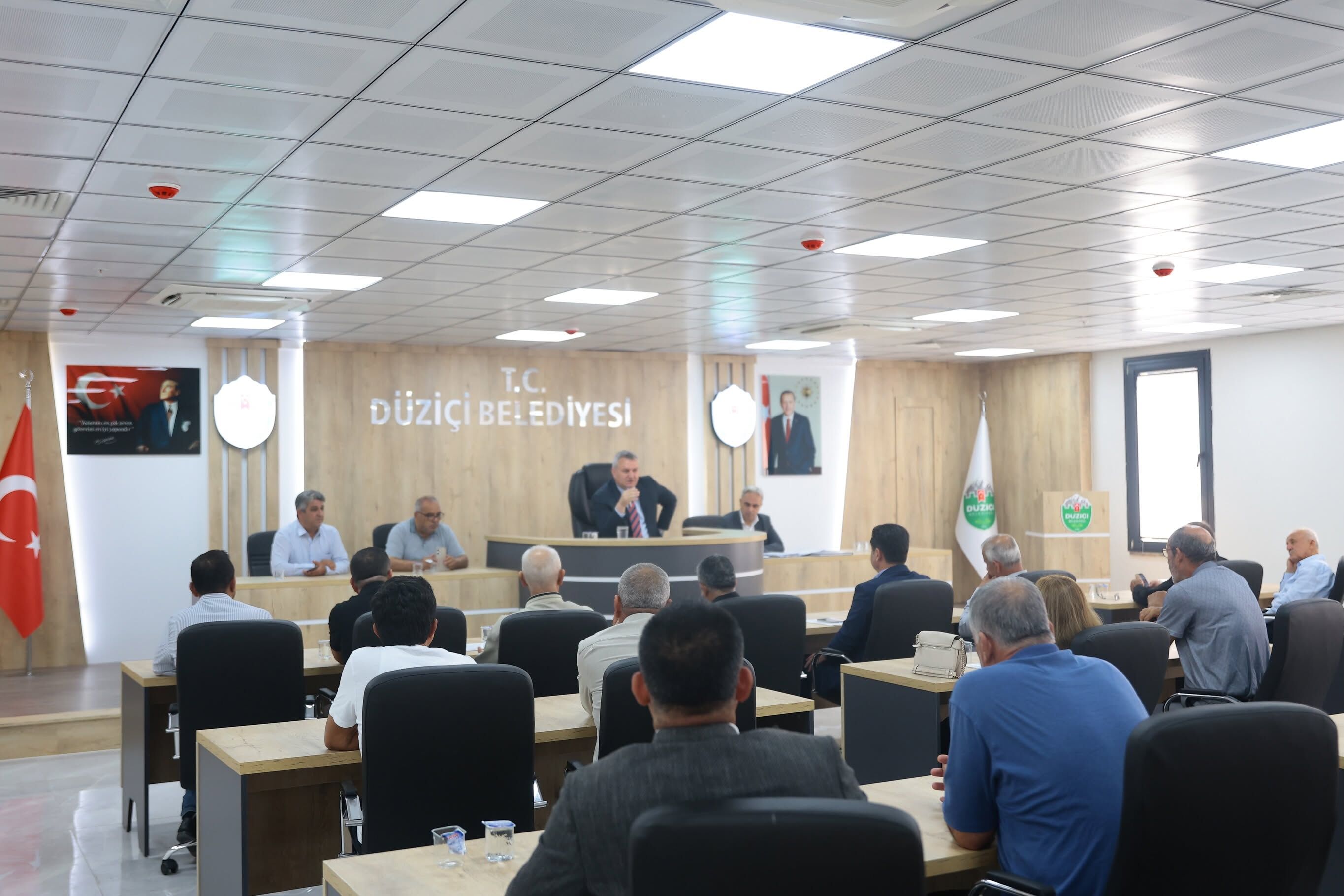 Düziçi Belediye Başkanı İba Meclisi Topladı