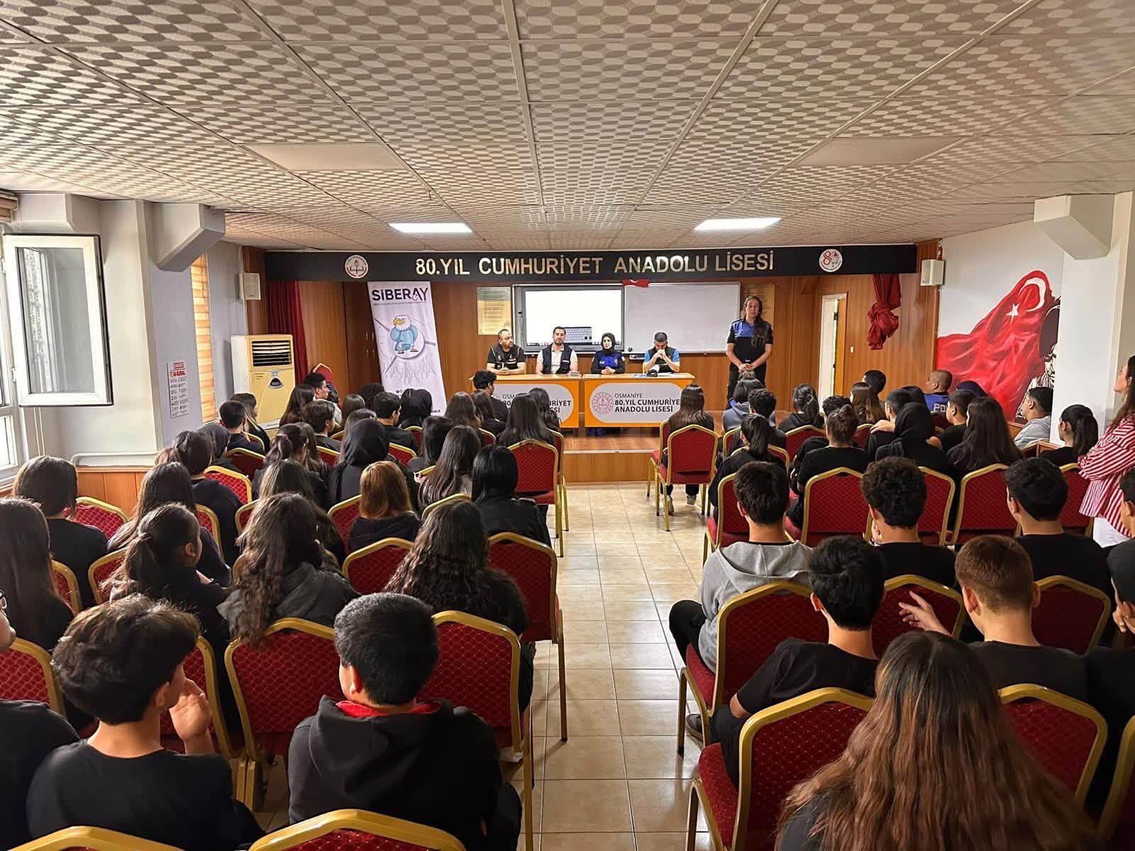 Osmaniye’de Lise Öğrencilerine Siber Güvenlik Eğitimi-1