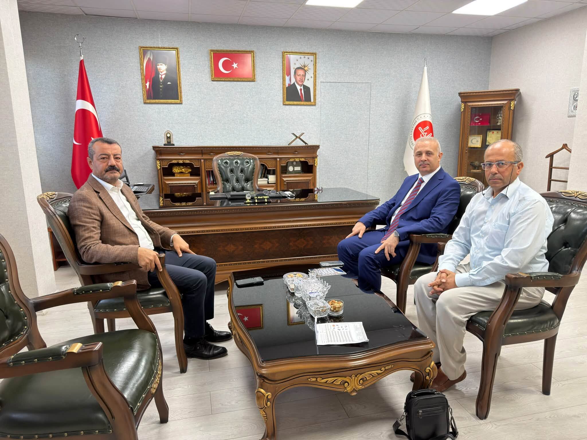 Osmaniye’de Başkan Aksoy’dan Müftü Taşçı’ya Ziyaret