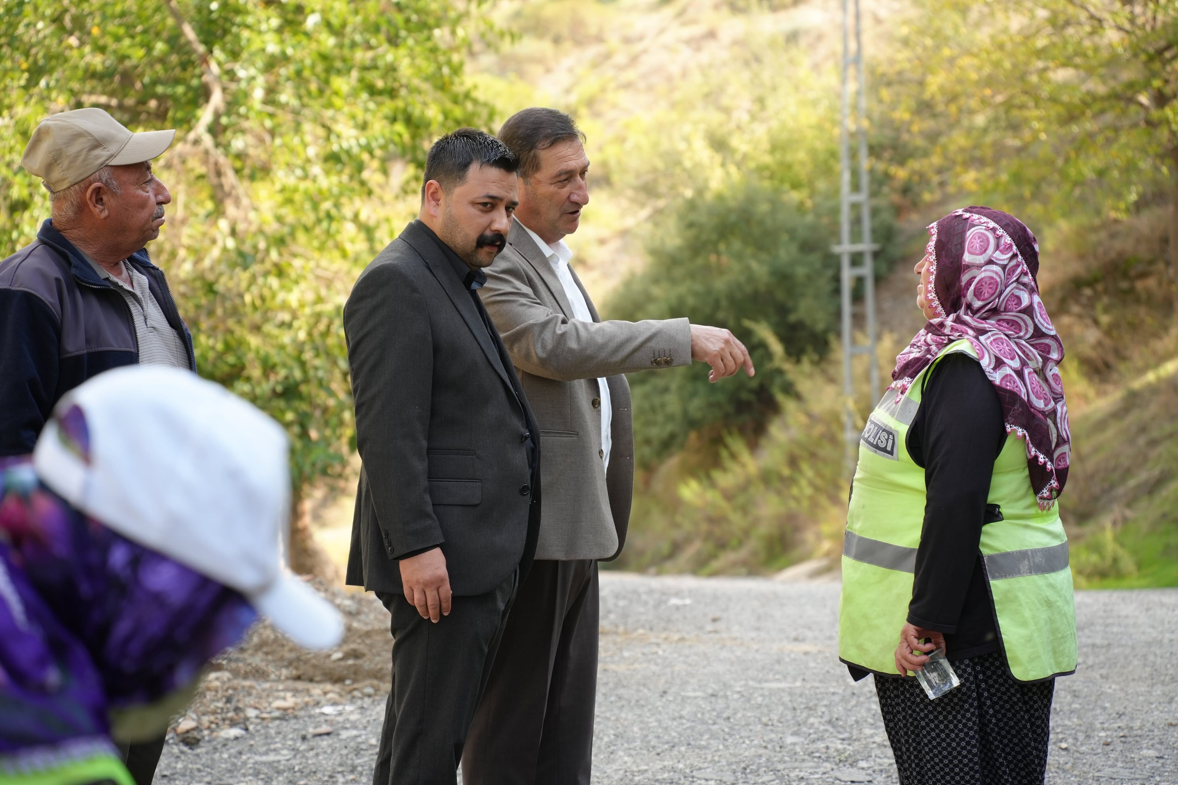 Bahçe’de MHP İlçe Başkanı Kılıç Çalışmaları İnceledi-1