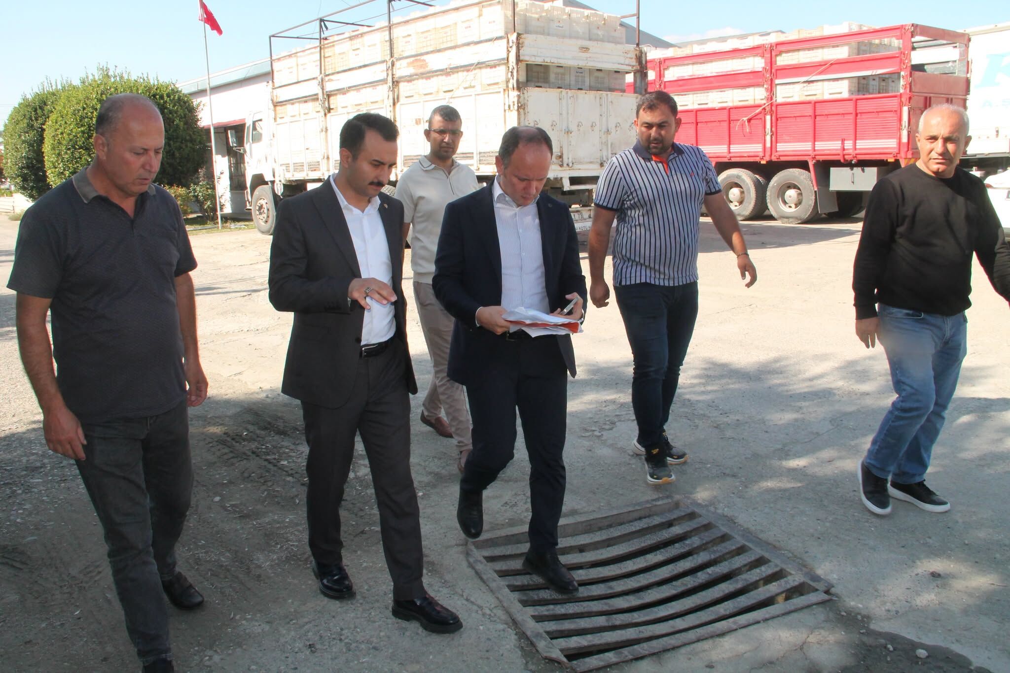Erzin Kaymakamı Akpınar’dan Narenciye Kooperatifine Ziyaret