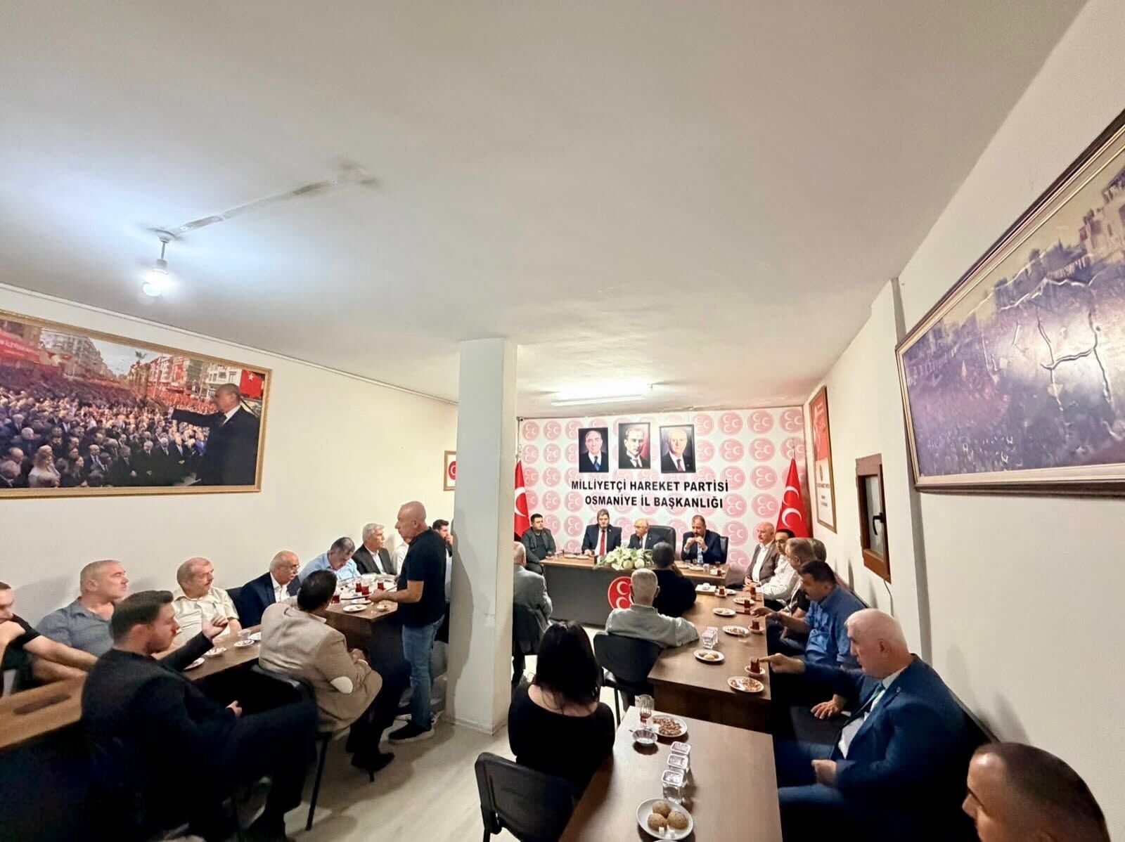 Osmaniye’de AK Parti’den MHP İl Başkanlığına Ziyaret-1