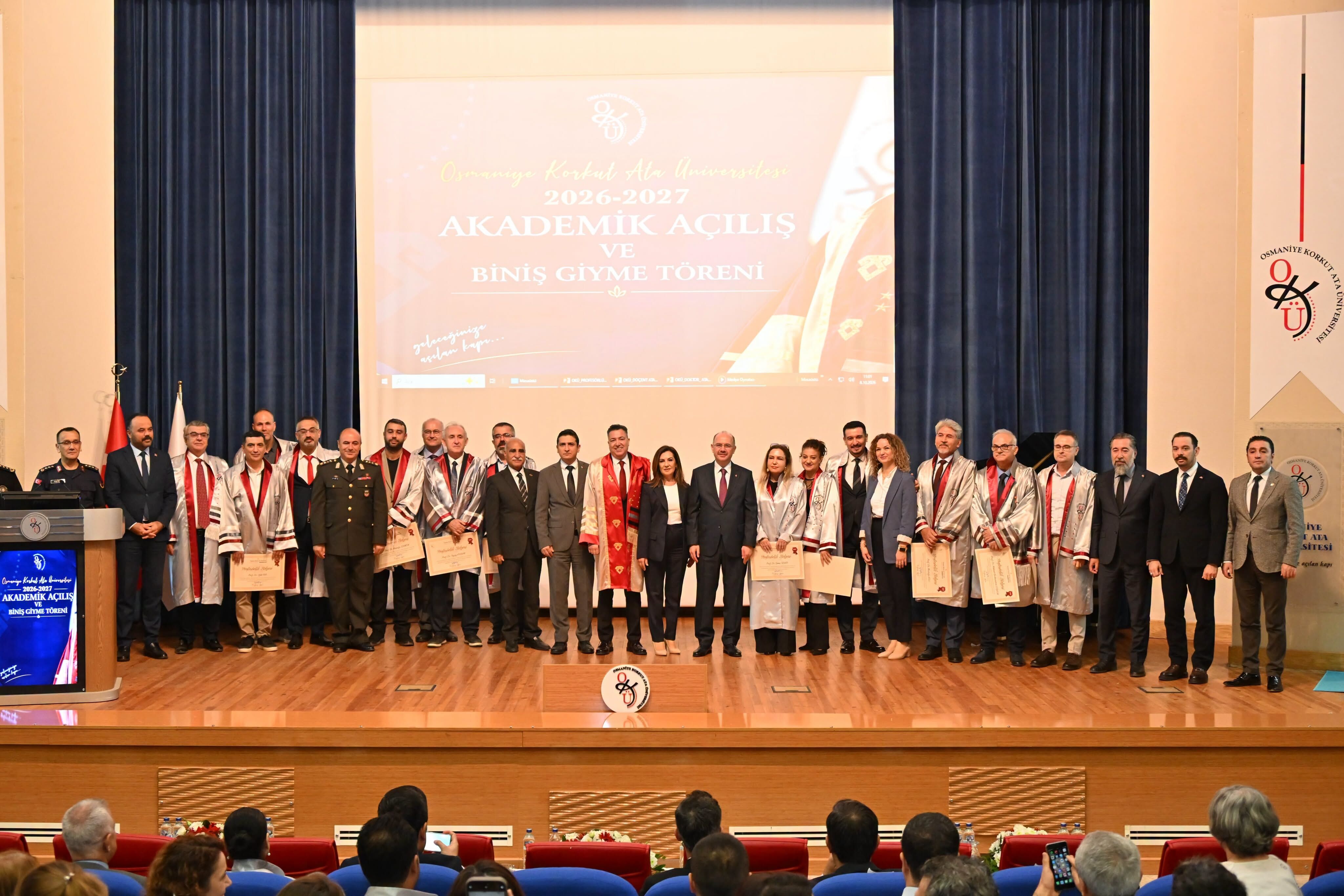 Osmaniye Valisi Serdengeçti Akademik Törene Katıldı