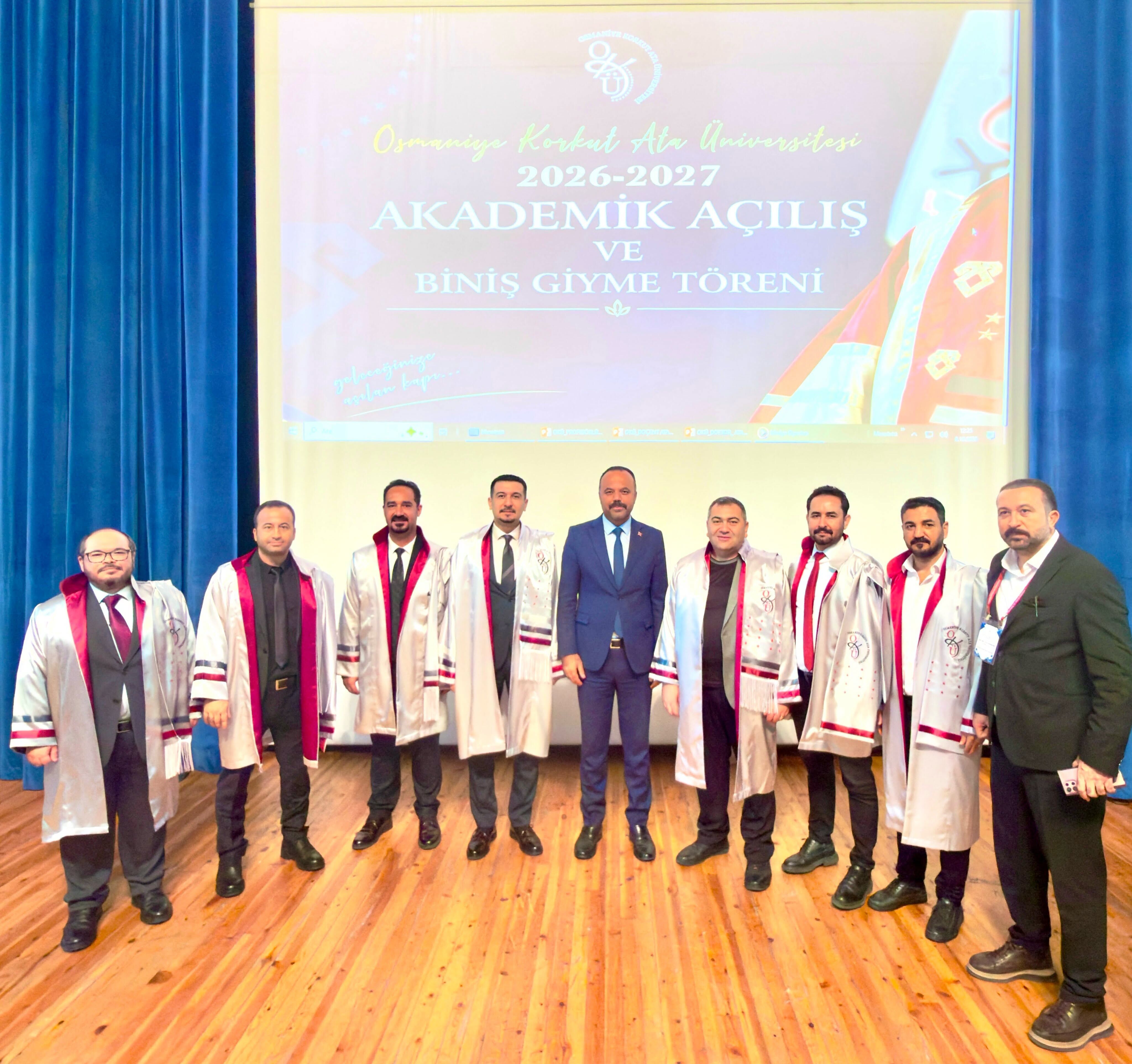 Osmaniye’de Akademik Yıl Açılışında Biniş Giyme Töreni-1