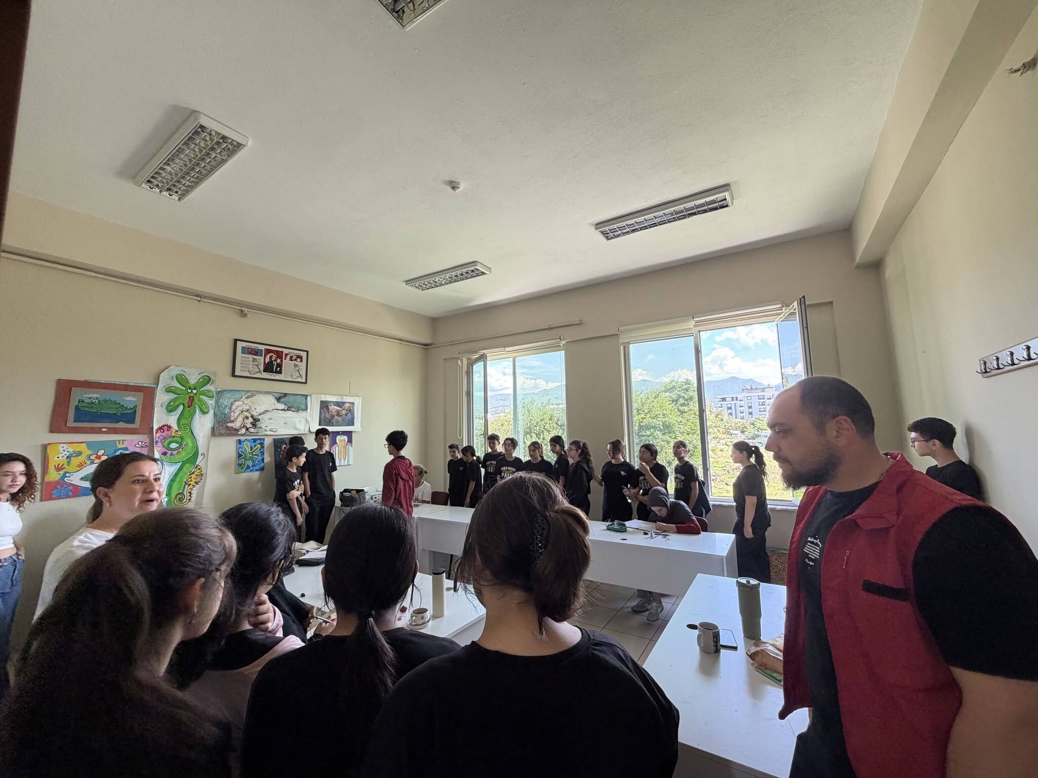 Hatay’da Öğrenciler Gençlik Merkezinde Buluştu