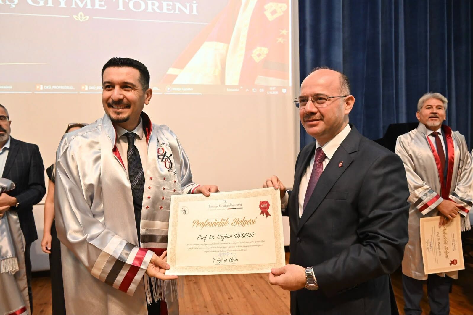 Osmaniye Valisi Serdengeçti Akademik Törene Katıldı