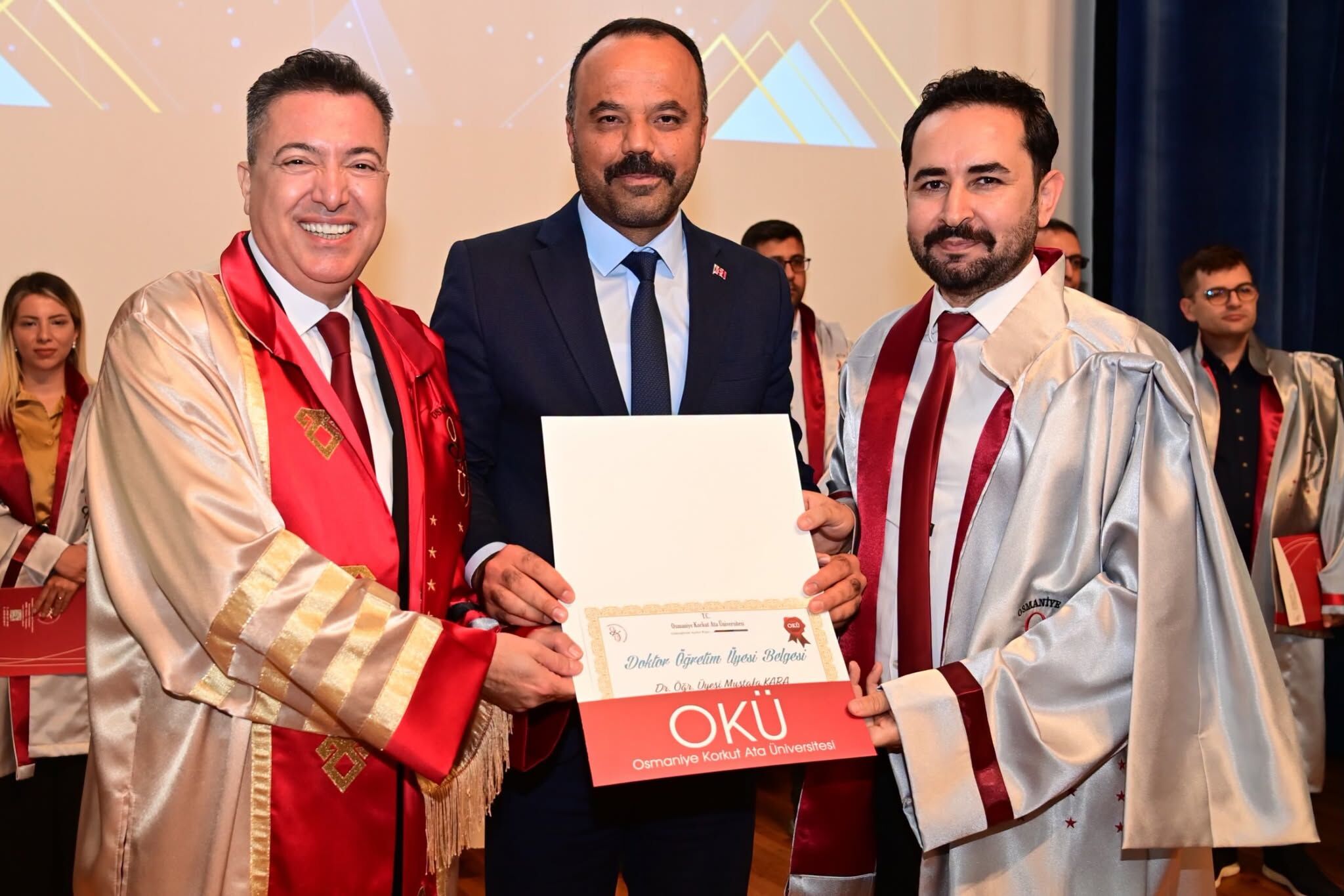 Osmaniye’de Akademik Yıl Açılışında Biniş Giyme Töreni