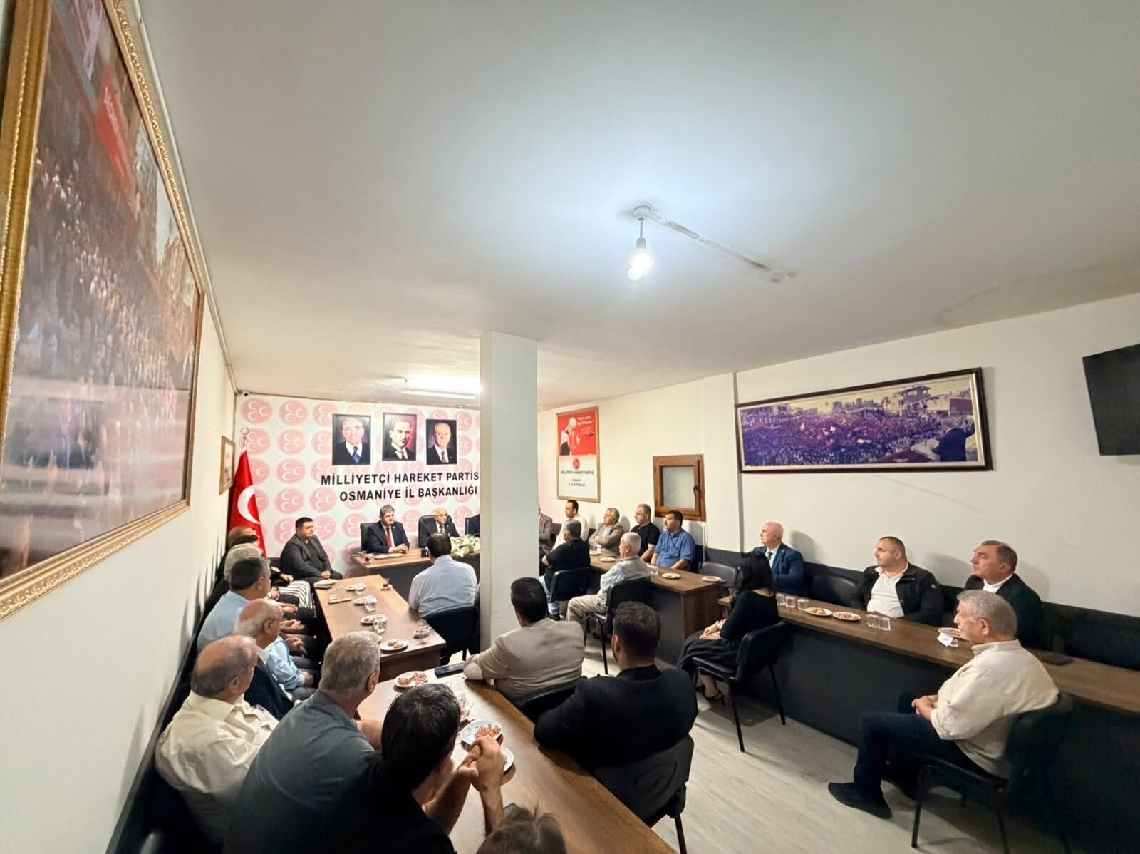 Osmaniye’de AK Parti’den MHP İl Başkanlığına Ziyaret