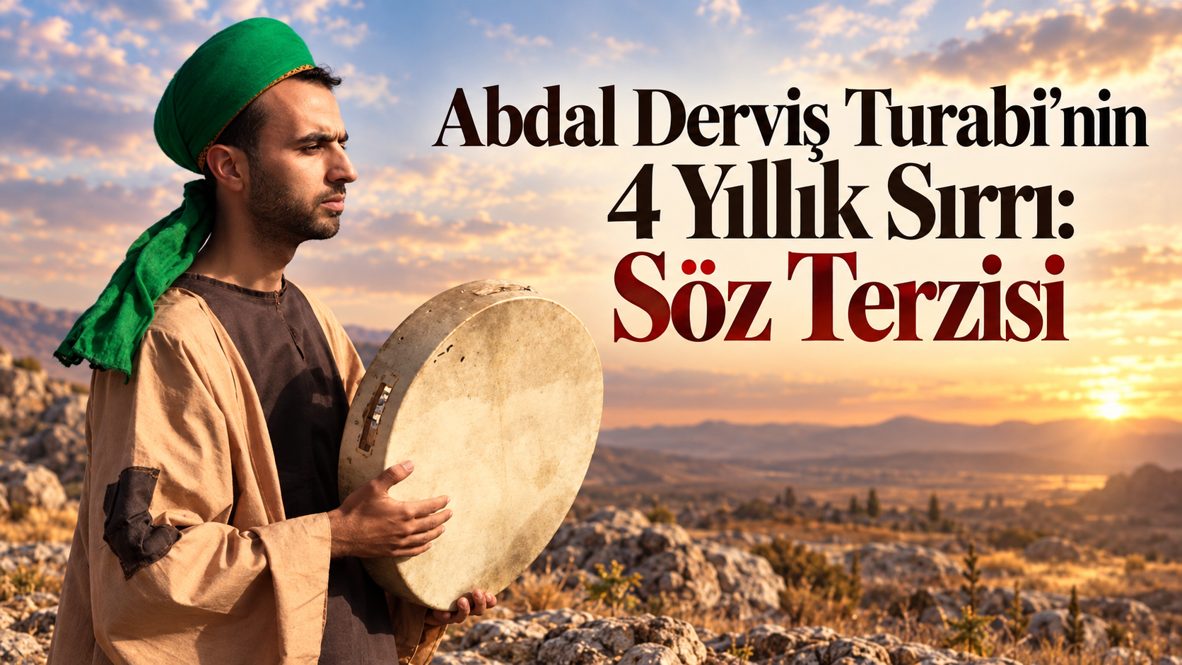 Abdal Derviş Turabi’nin 4 Yıllık Sırrı: Söz Terzisi