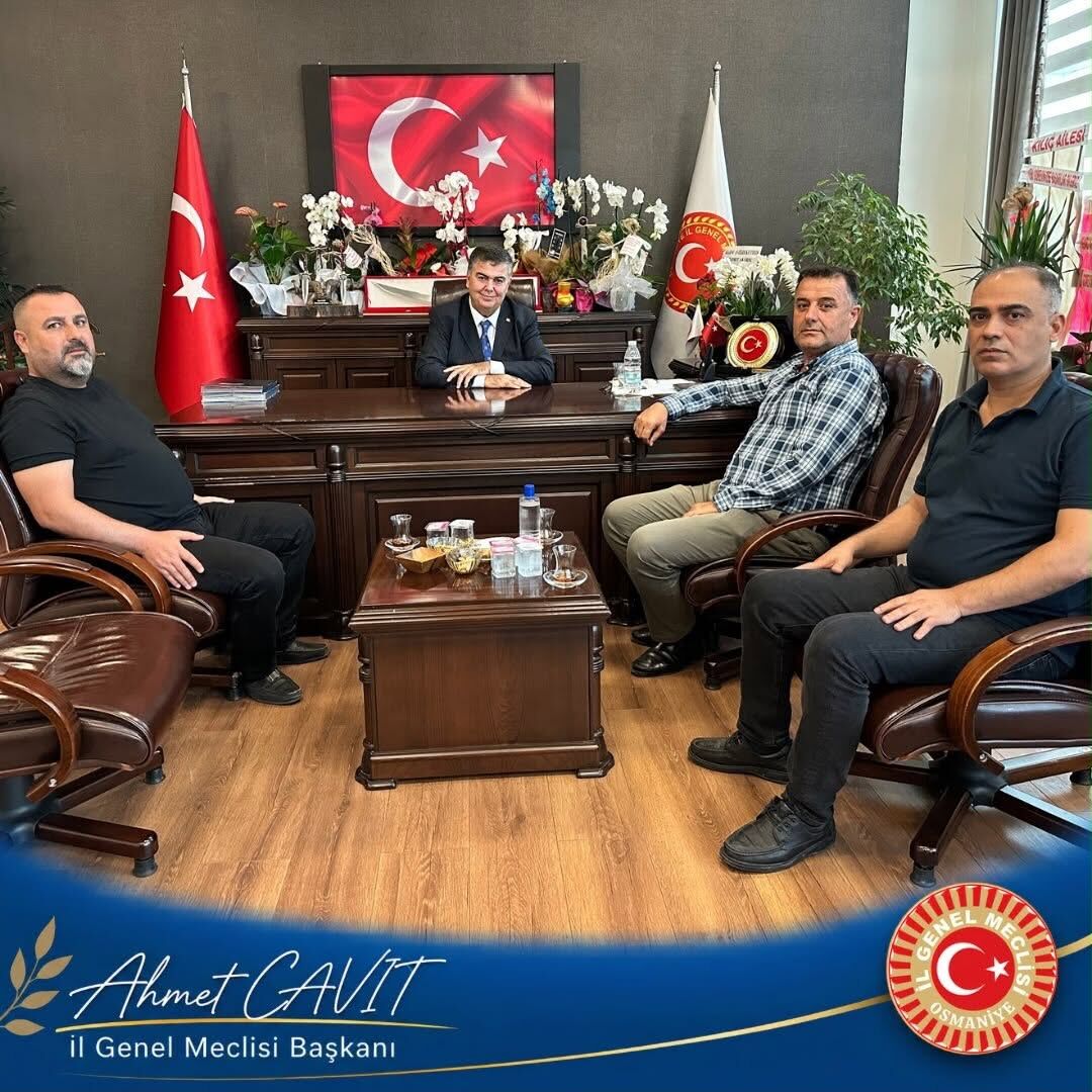 Toprakkaleli İşletmeciler İl Genel Meclisi Başkanlığını Ziyaret Etti