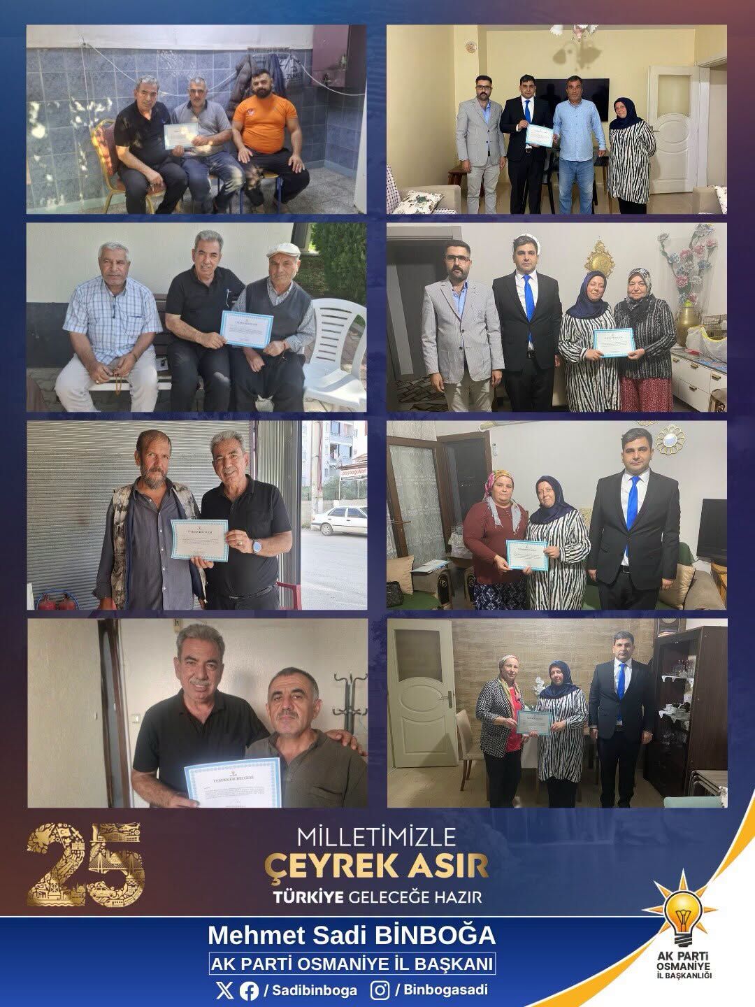 Ak Parti Osmaniye’den Üyelere Hane Ziyareti (5)