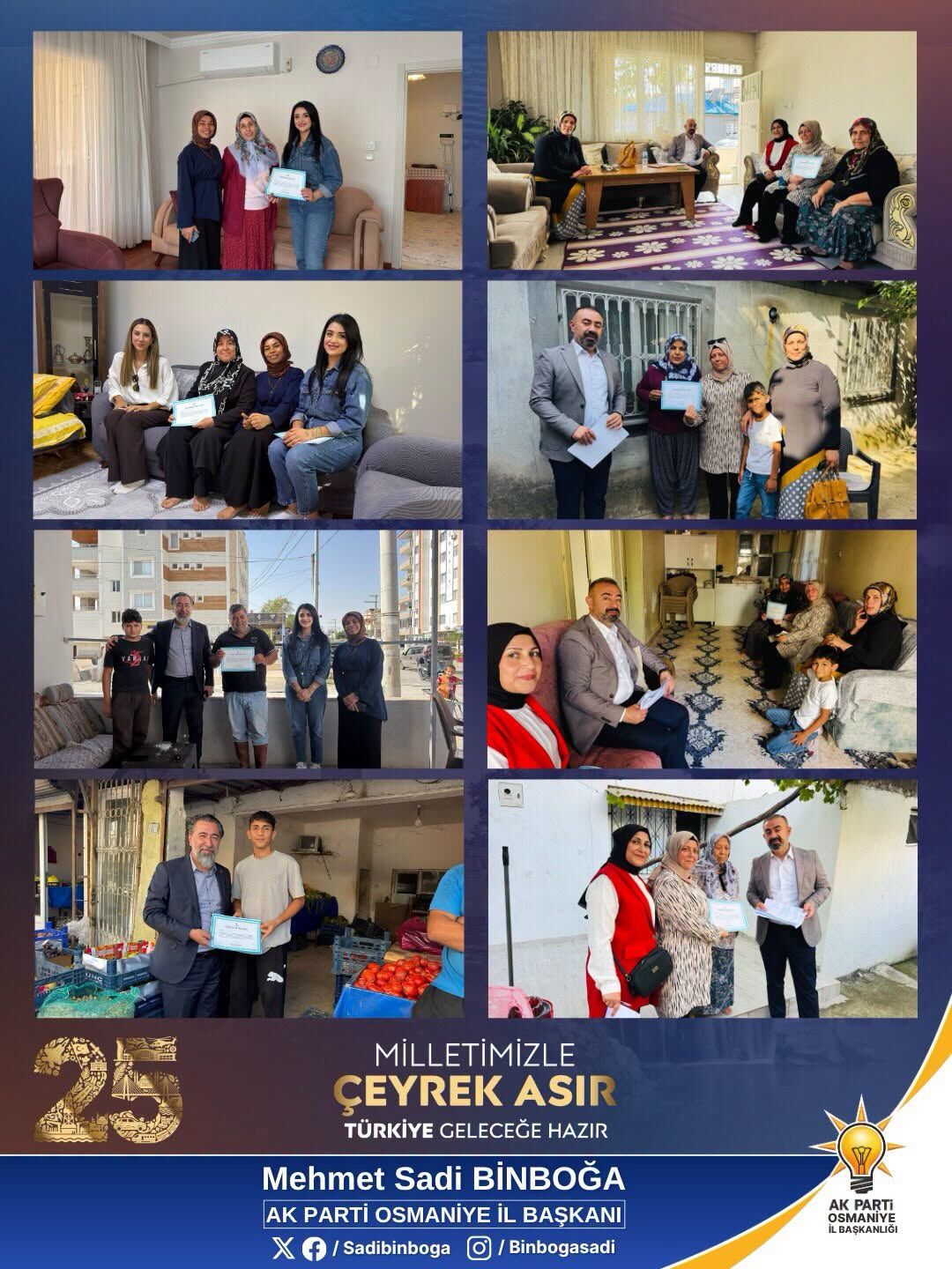 Ak Parti Osmaniye’den Üyelere Hane Ziyareti (6)