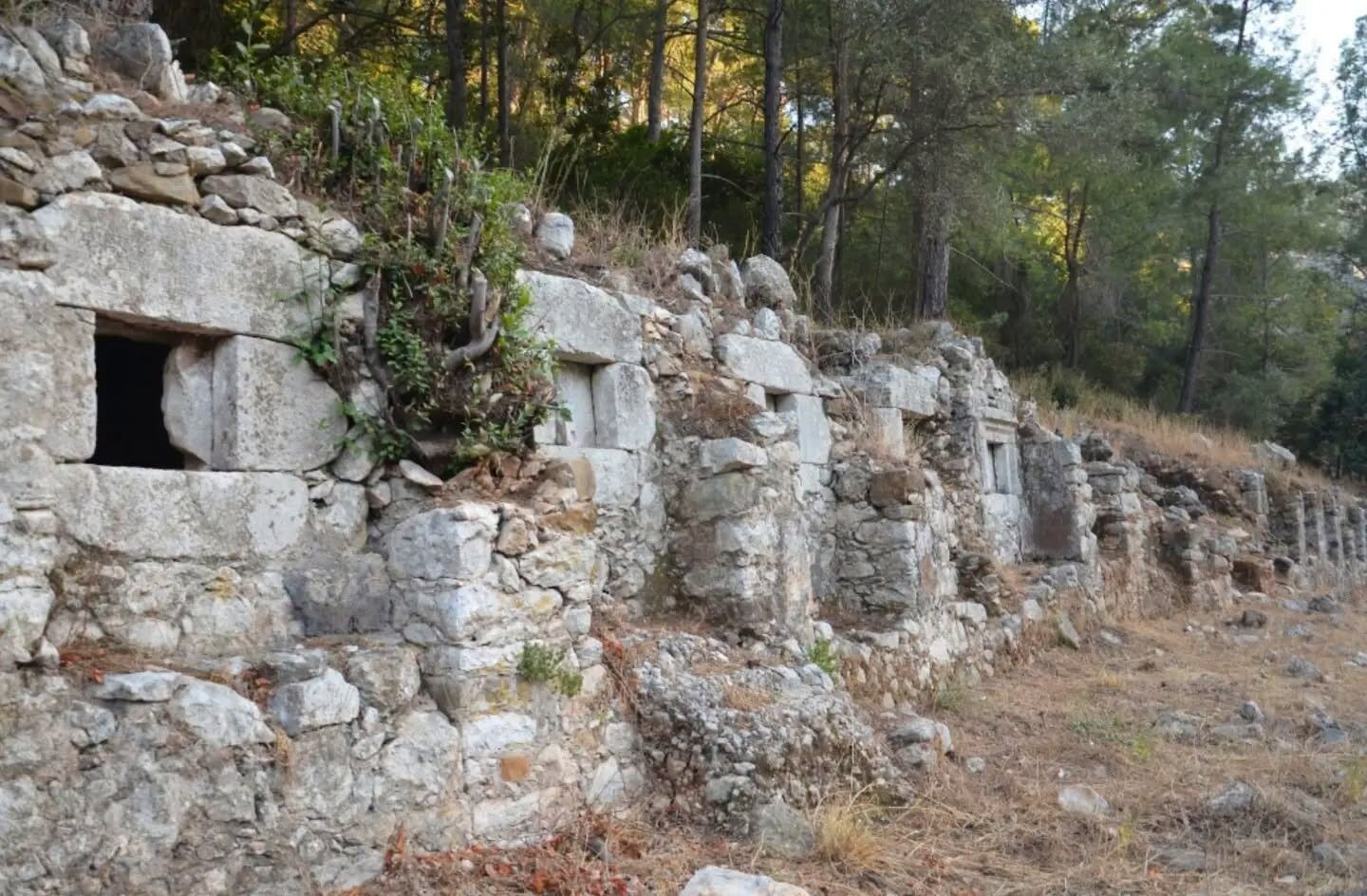 Antalya Olympos’ta Likya Kentinde Kilikya İzleri