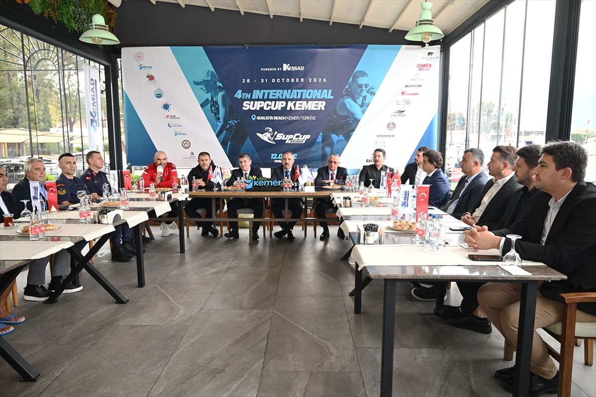Antalya'da 4. Powered By KEMİAD Uluslararası SUP Cup Kemer Yarışları yarın başlayacak