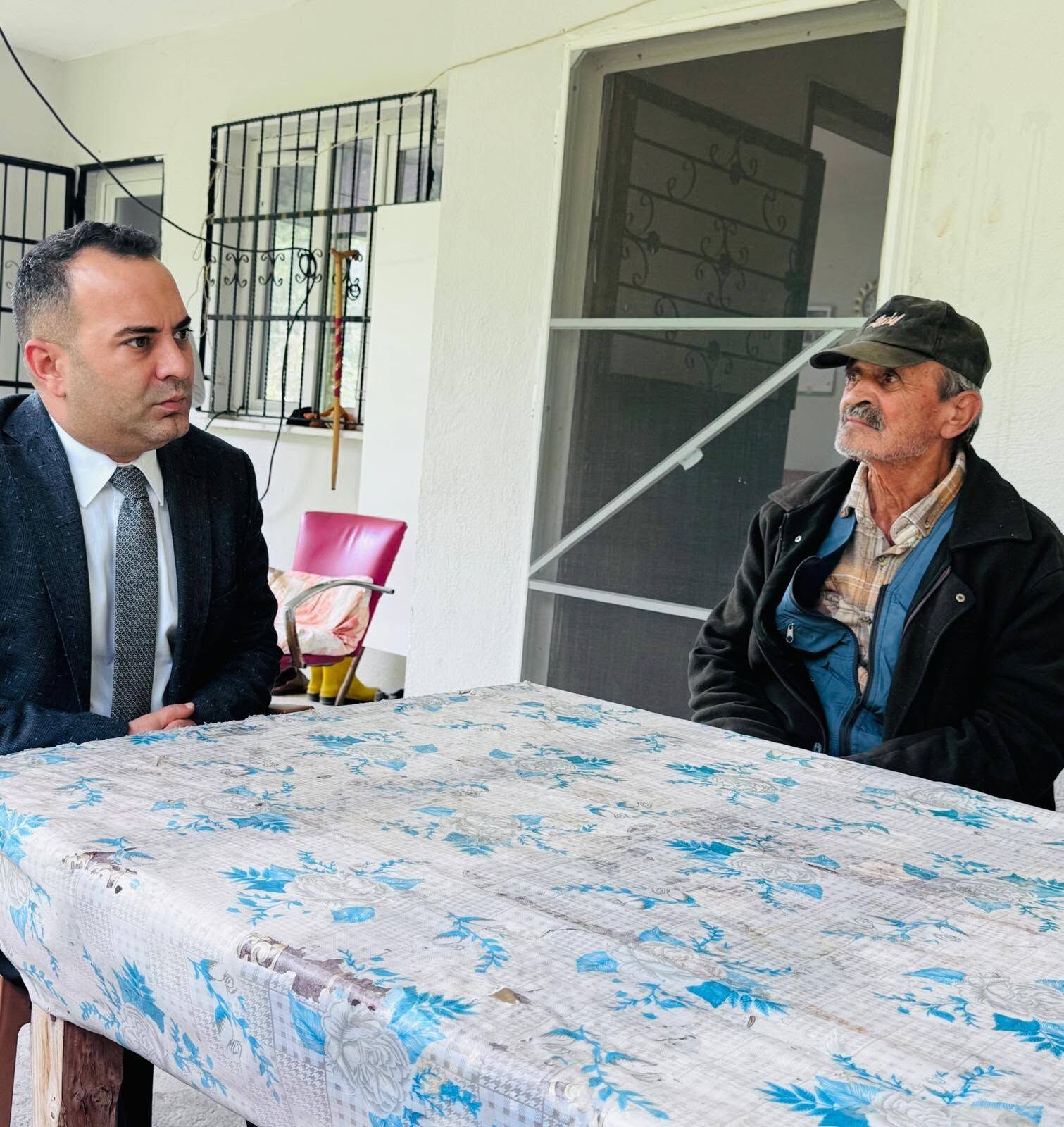 Bahçe Kaymakamı Çelik’ten Dünya Yaşlılar Günü Ziyareti (1)