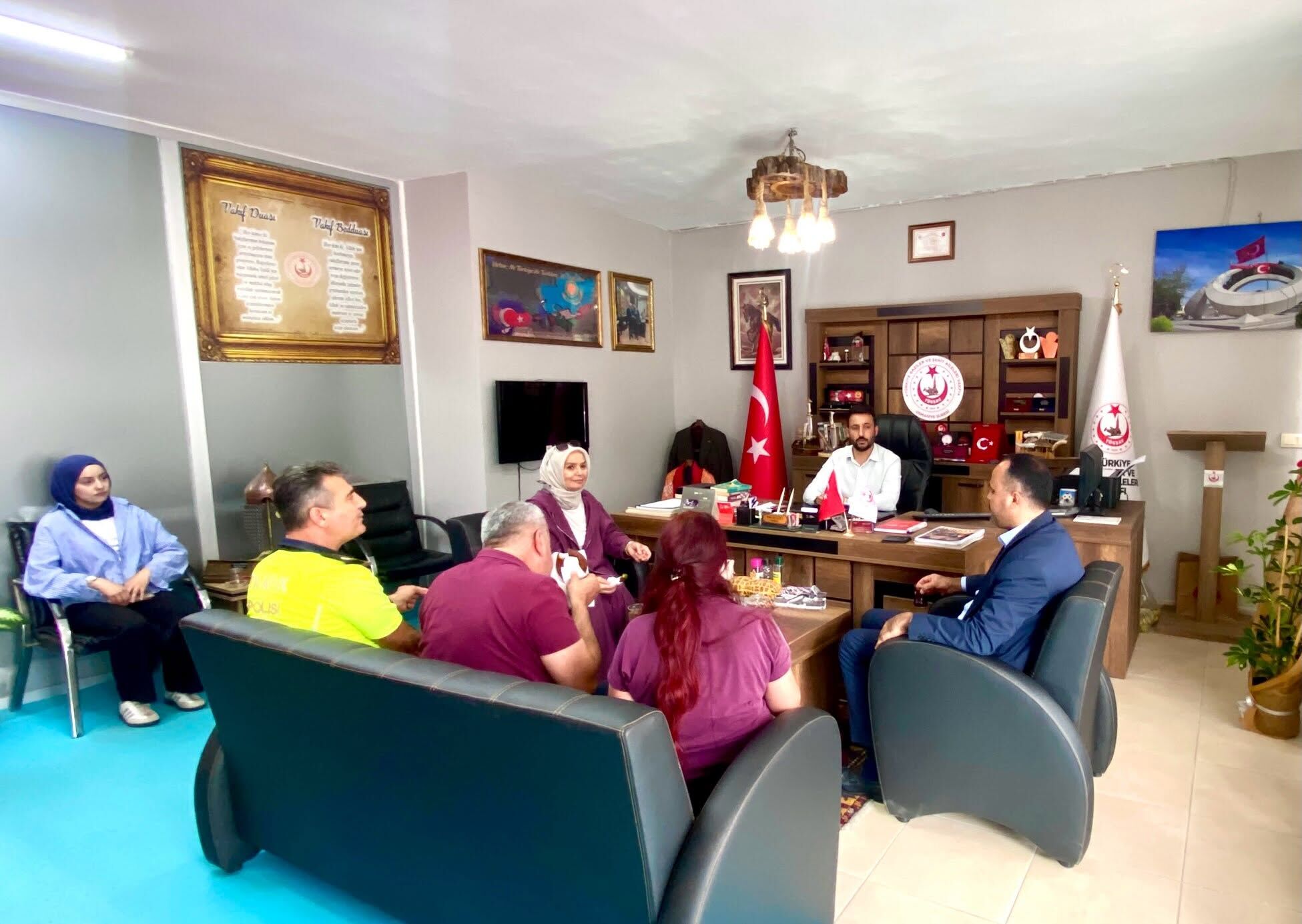 Başhekim Hakkoymaz’dan Tügşav Osmaniye Şubesine Ziyaret (3)
