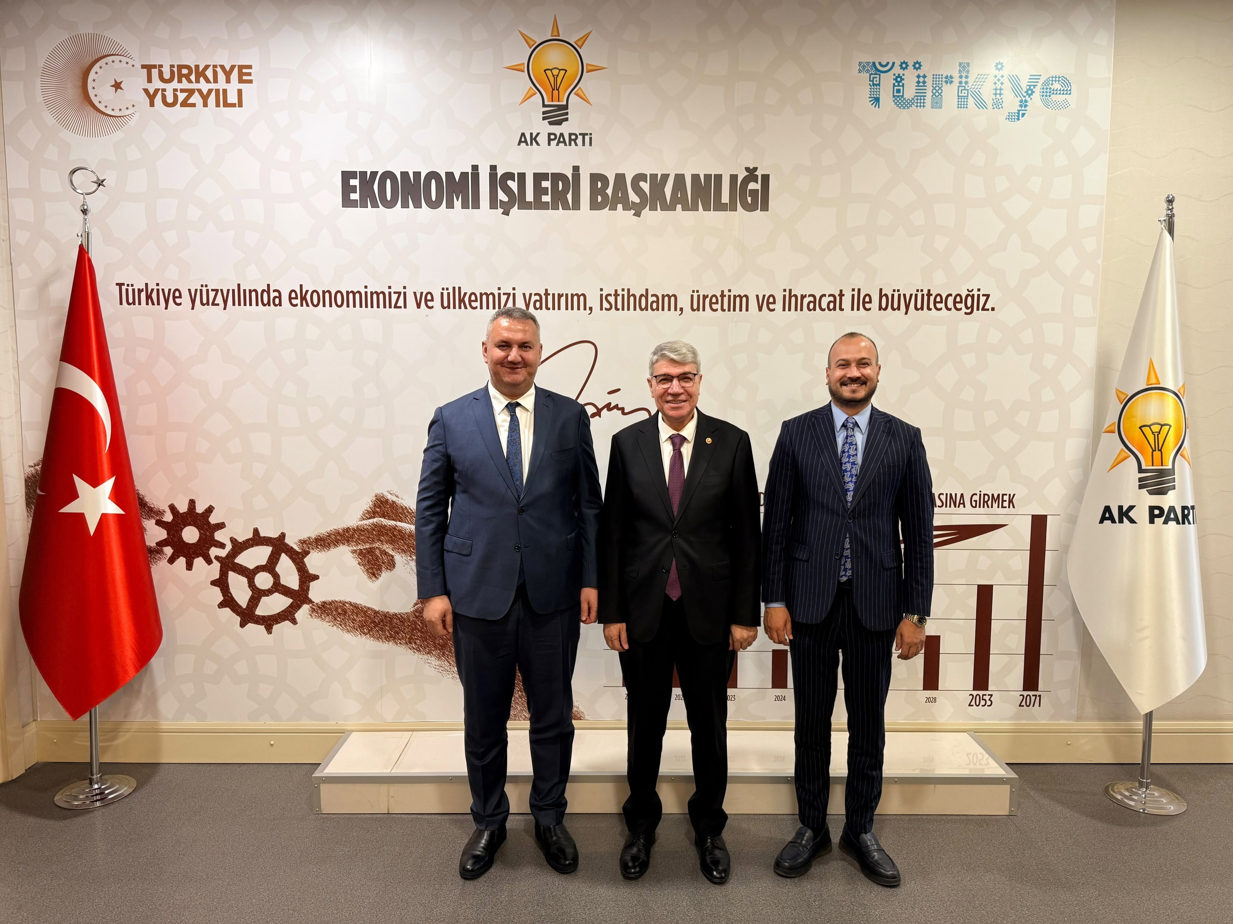 Başkan İba Ve Uyutmaz'dan Milletvekili Gülsoy'a Ziyaret2