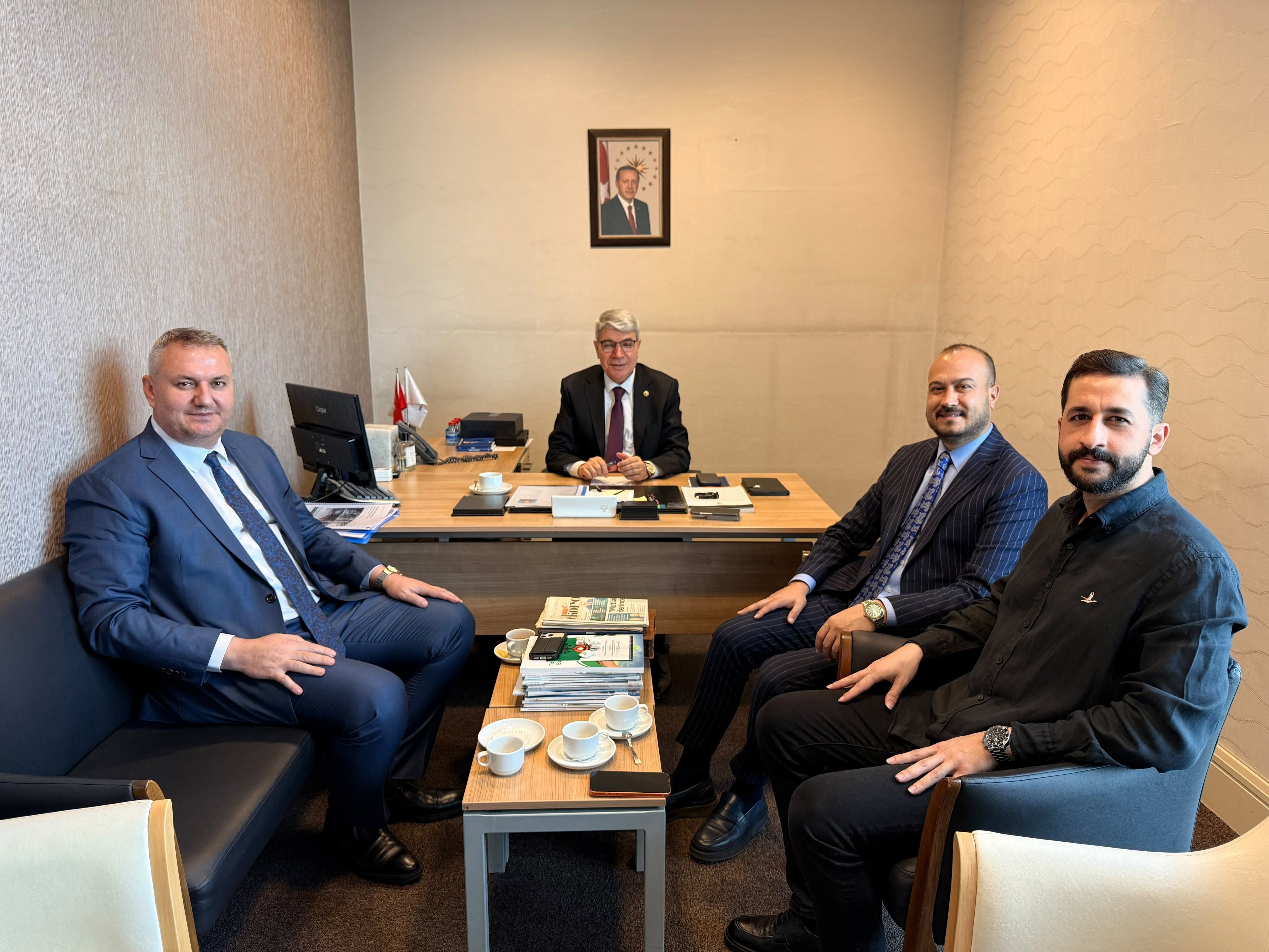 Başkan İba Ve Uyutmaz'dan Milletvekili Gülsoy'a Ziyaret3