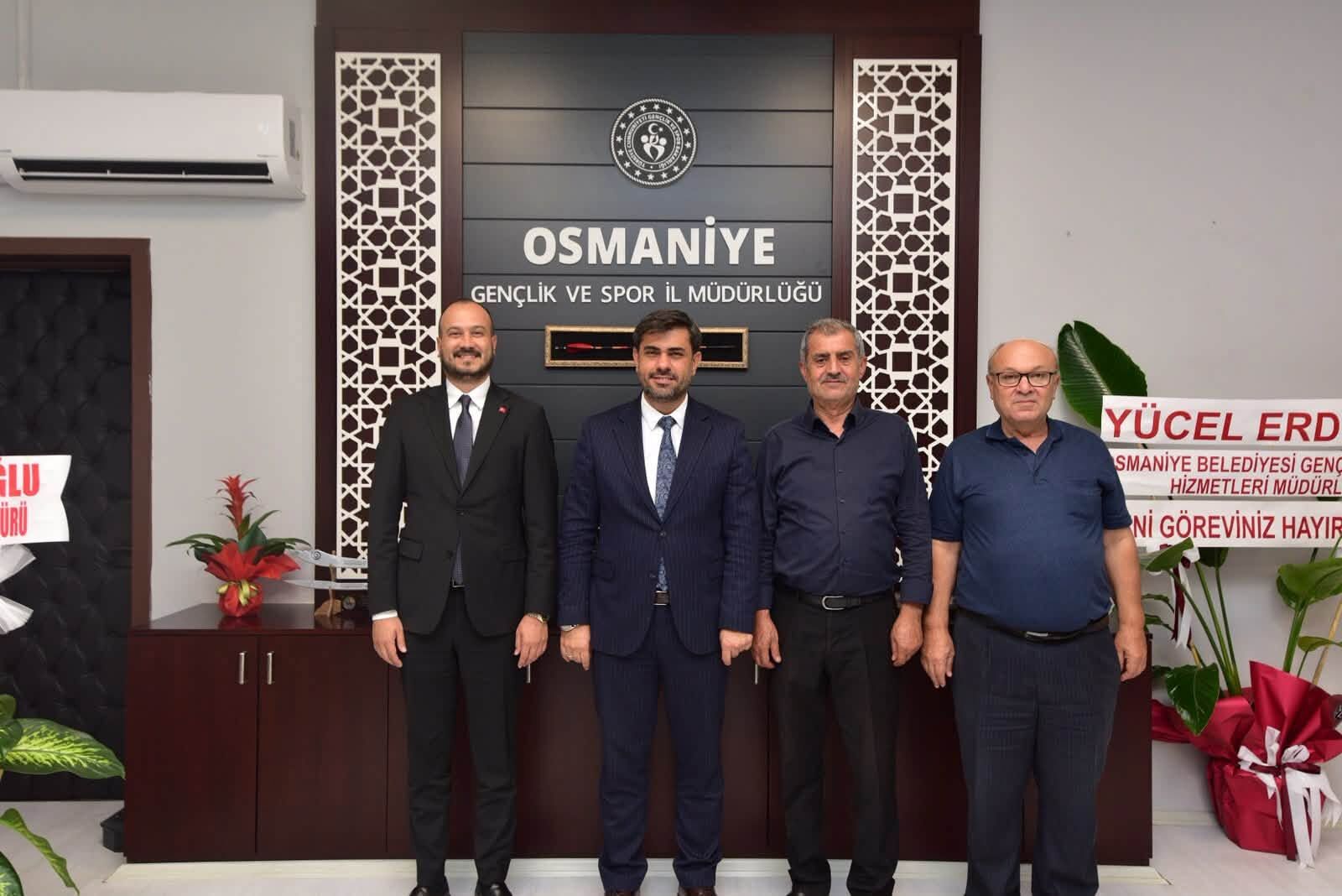 Bekirhan Uyutmaz’dan Gençlik Ve Spor İl Müdürüne Ziyaret (3)