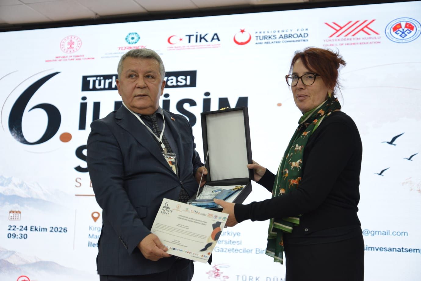 Bişkek’ten Osmaniye’ye Gurur Şeref İba’ya Ödül (1)