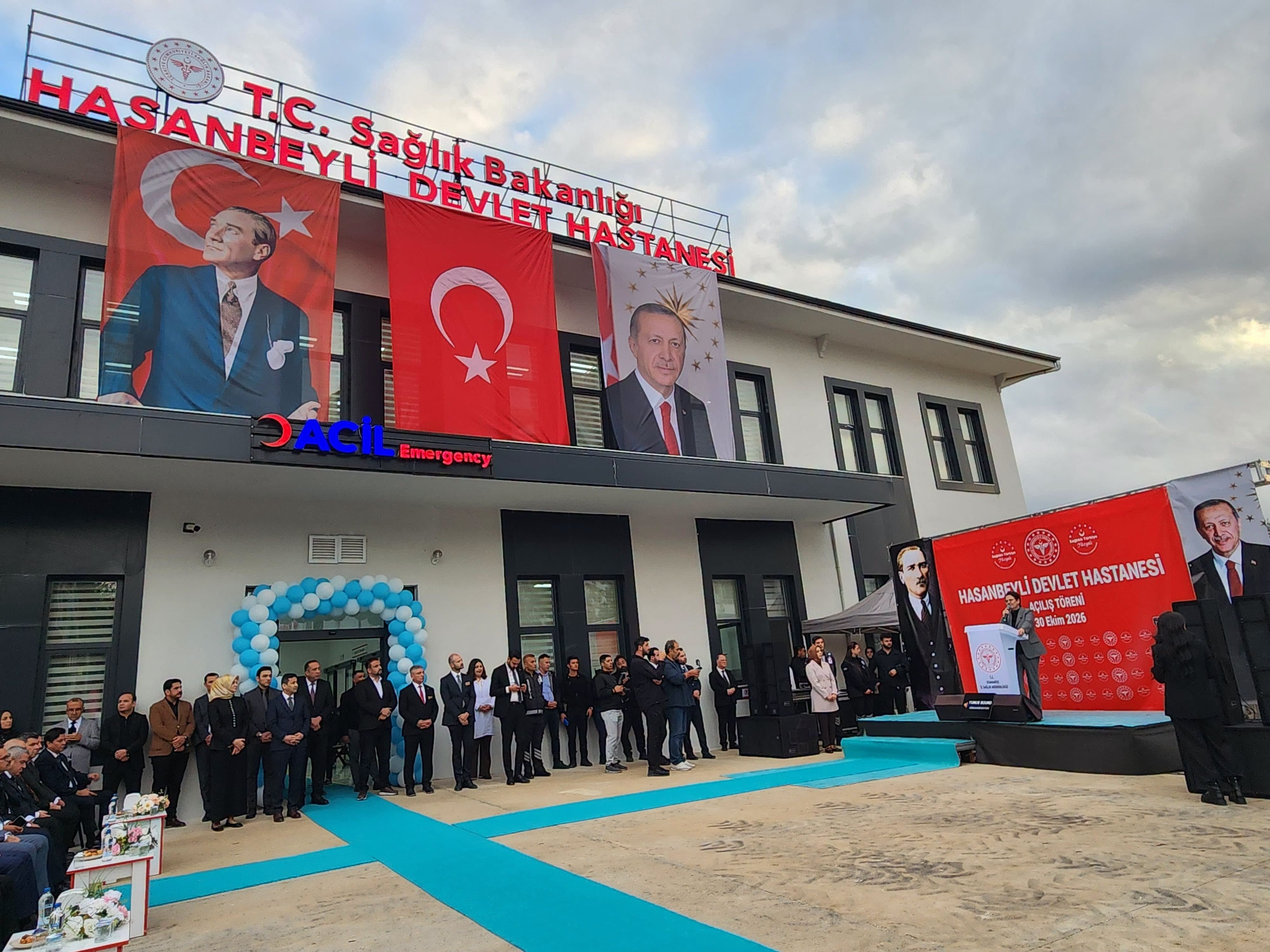 Derya Yanık Hasanbeyli Devlet Hastanesi Açılışına Katıldı (2)