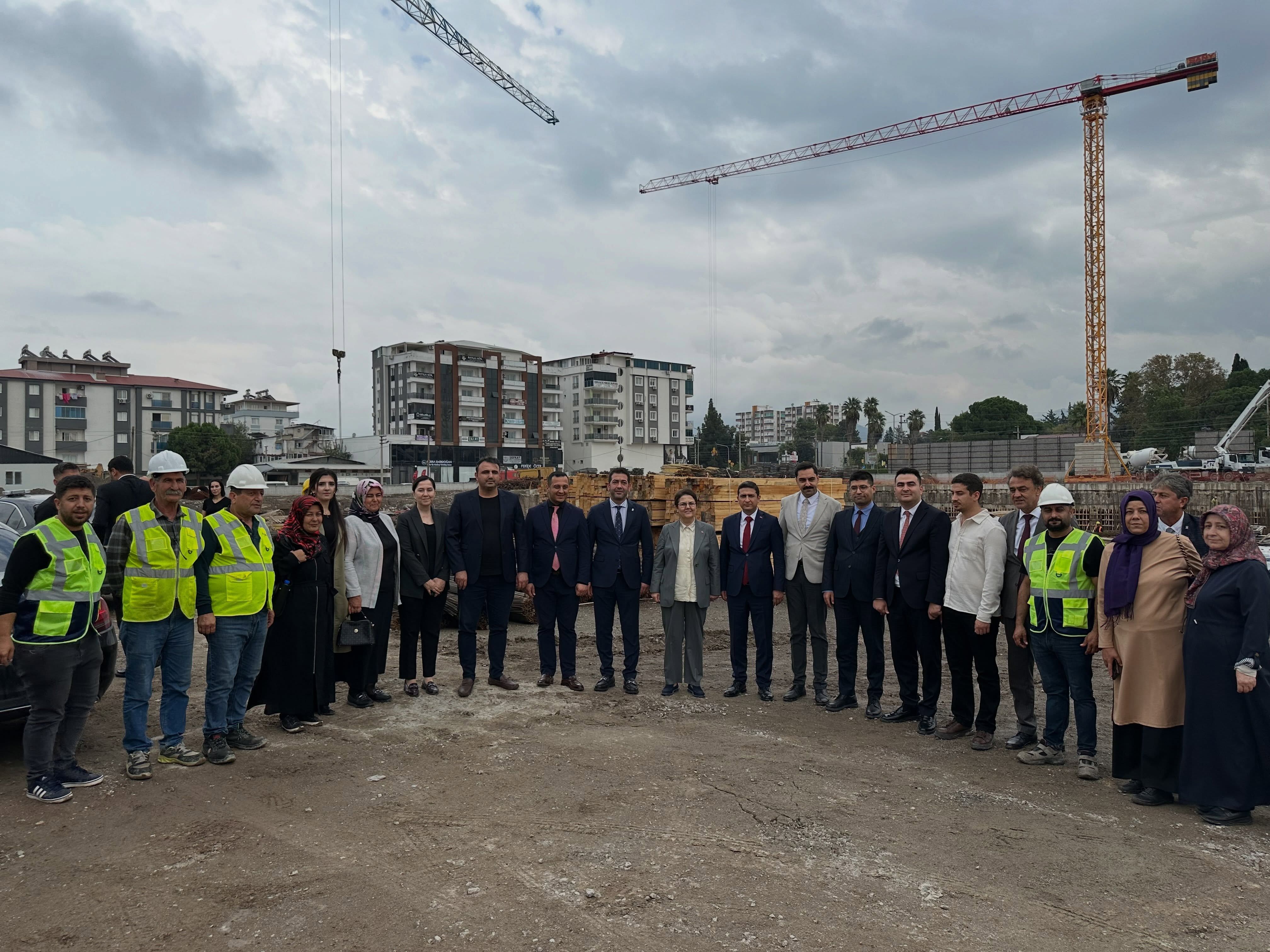 Derya Yanık Osmaniye Adliye İnşaatını Yerinde İnceledi4