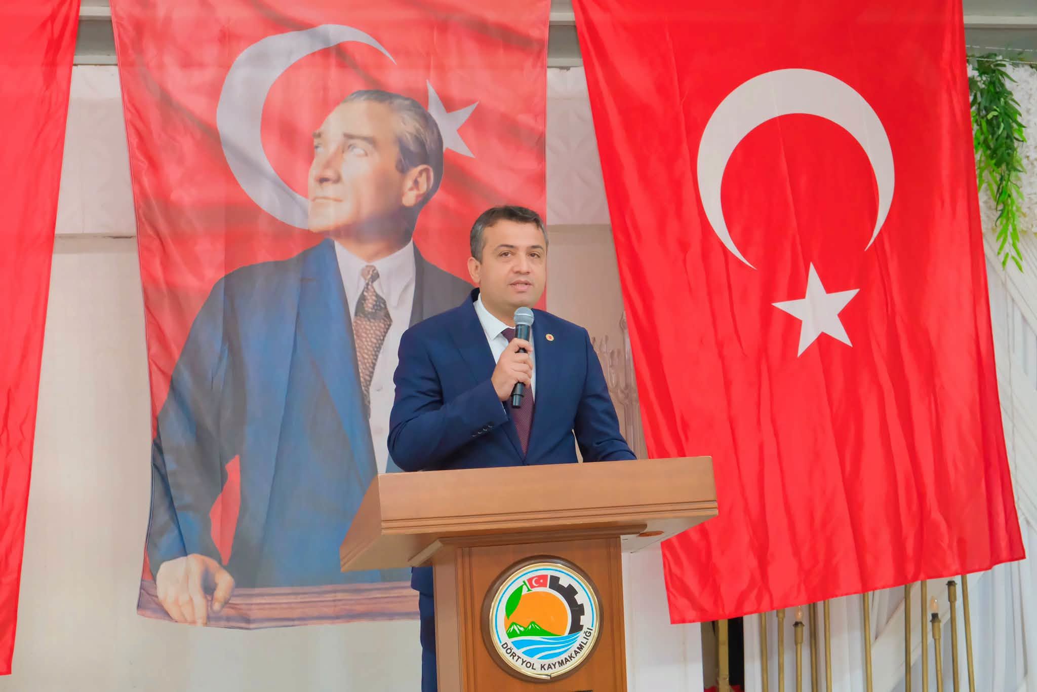 Dörtyol Kaymakamı Keklik Muhtarlar Günü’ne Katıldı