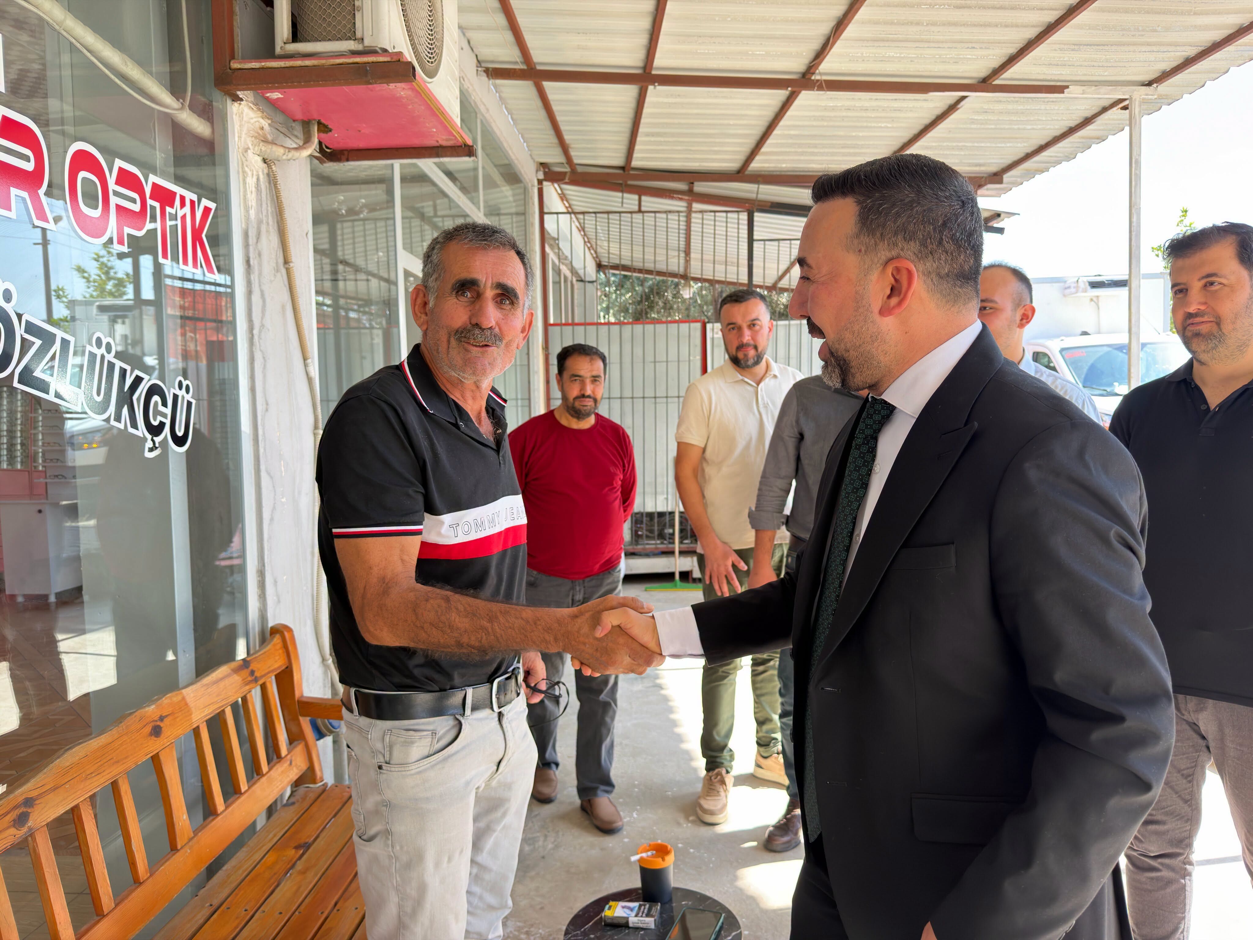 Düziçi Ak Parti İlçe Başkanı Kararmaz’dan Esnaf Ziyareti5