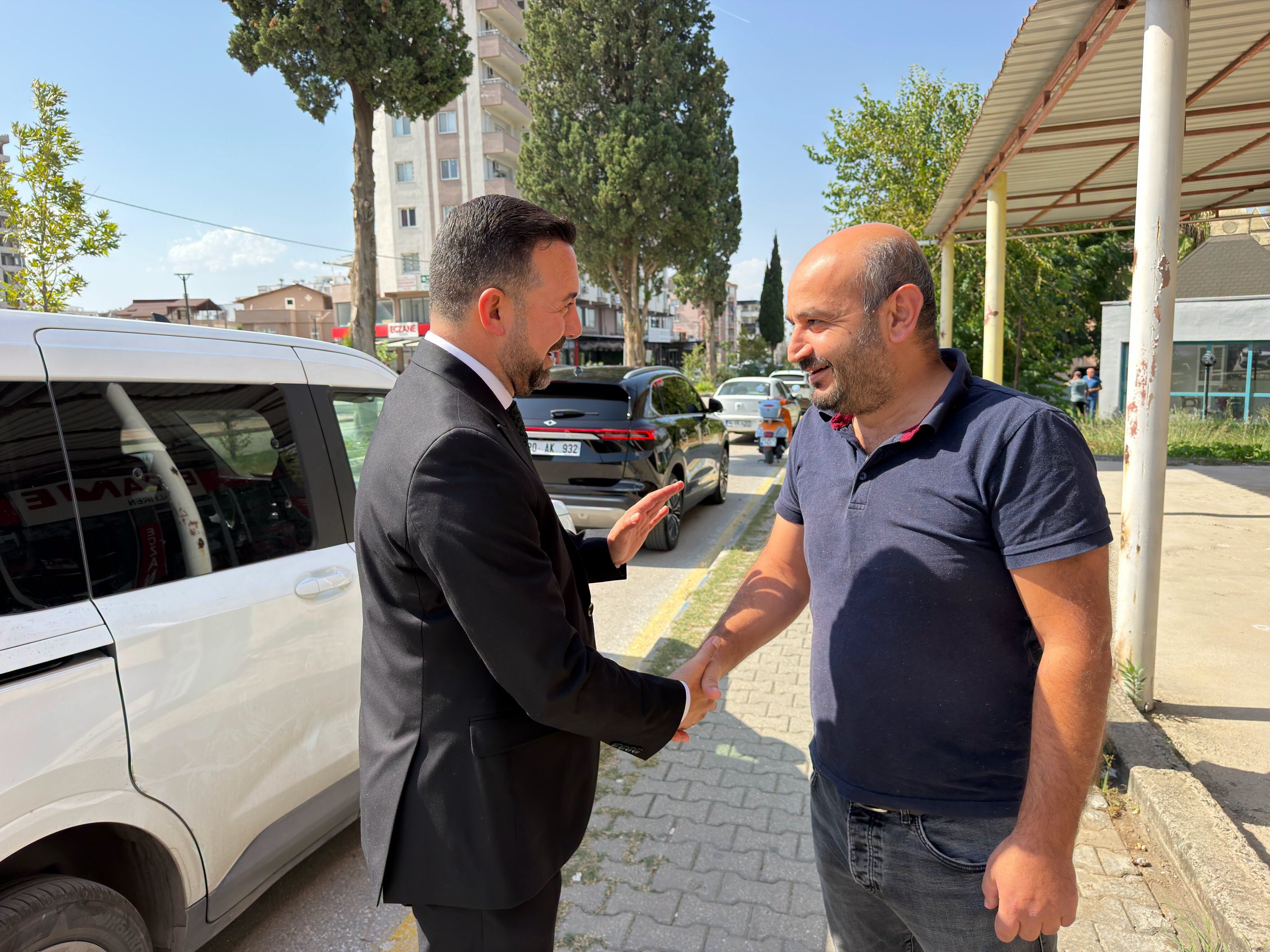 Düziçi Ak Parti İlçe Başkanı Kararmaz’dan Esnaf Ziyareti6