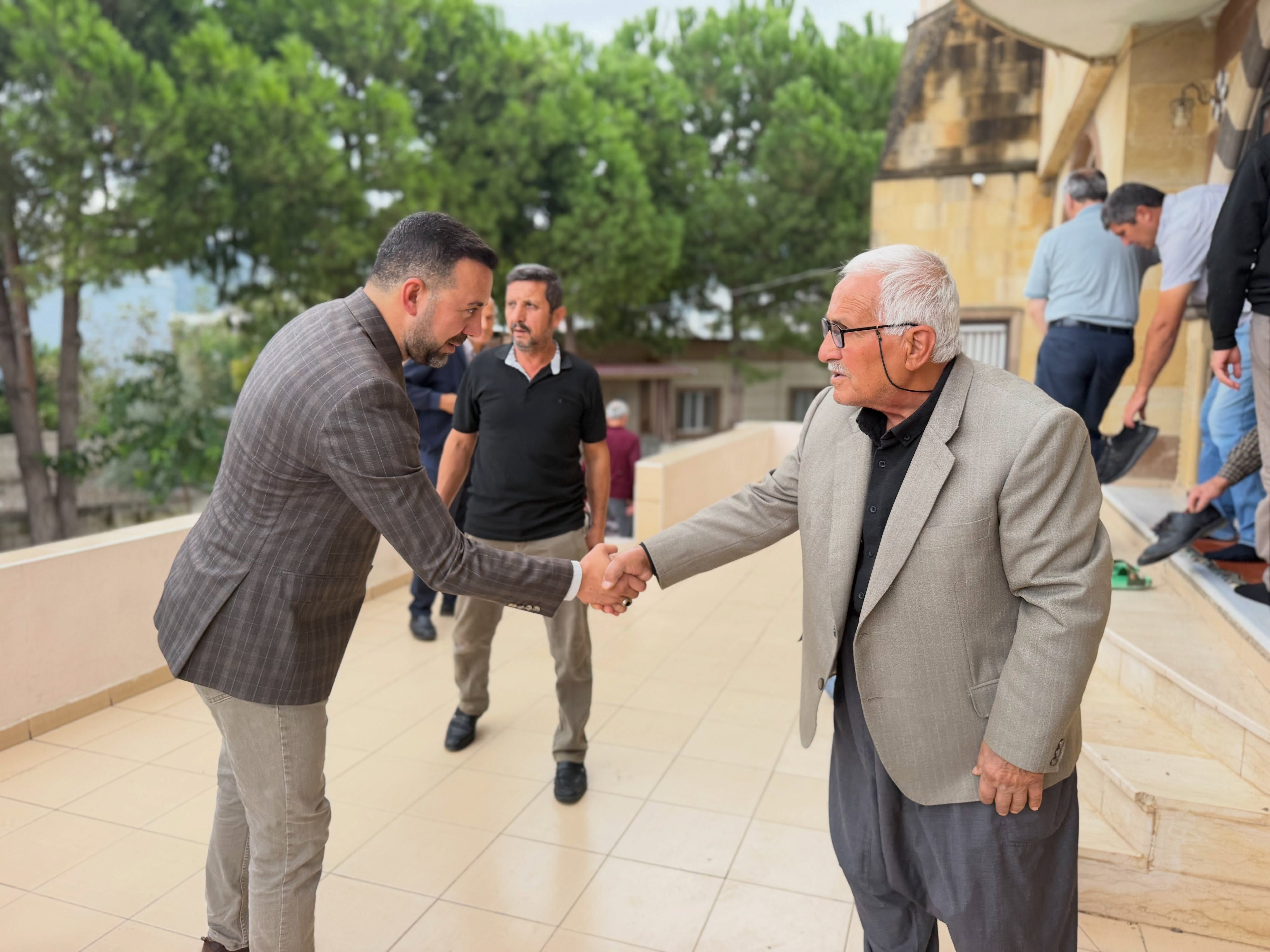 Düziçi İlçe Başkanı Kararmaz, Cuma Namazında Buluştu1