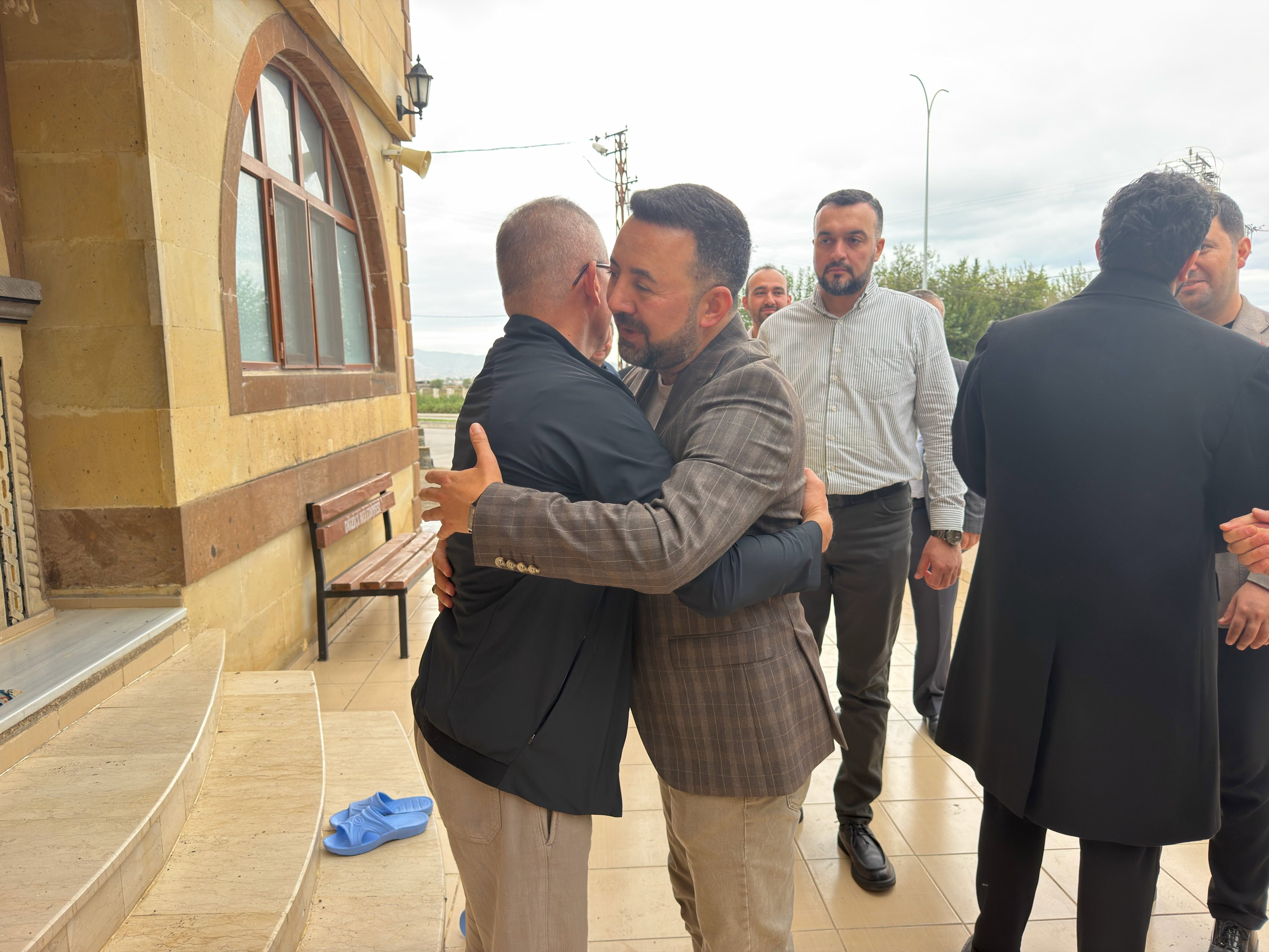 Düziçi İlçe Başkanı Kararmaz, Cuma Namazında Buluştu4