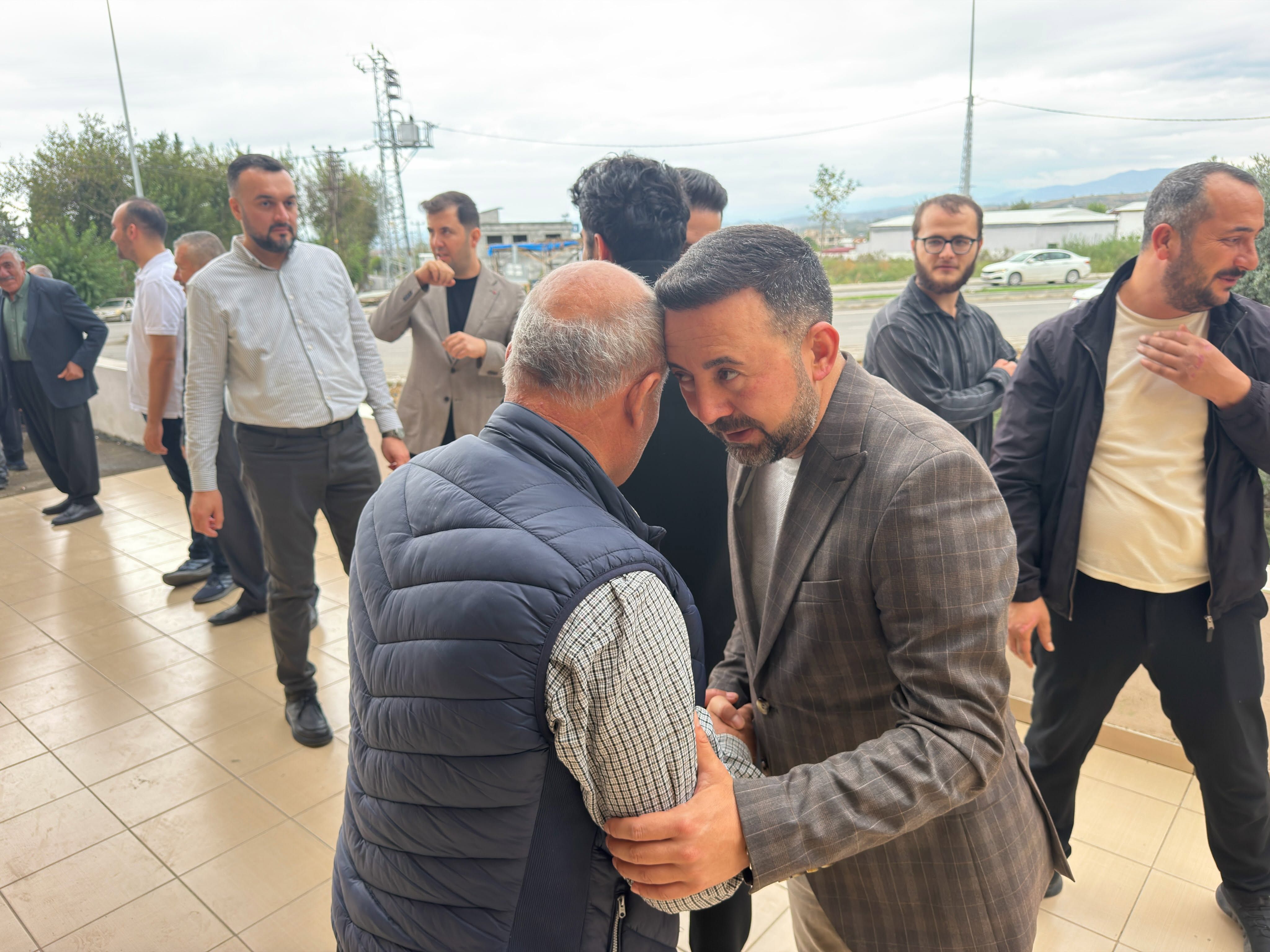 Düziçi İlçe Başkanı Kararmaz, Cuma Namazında Buluştu5