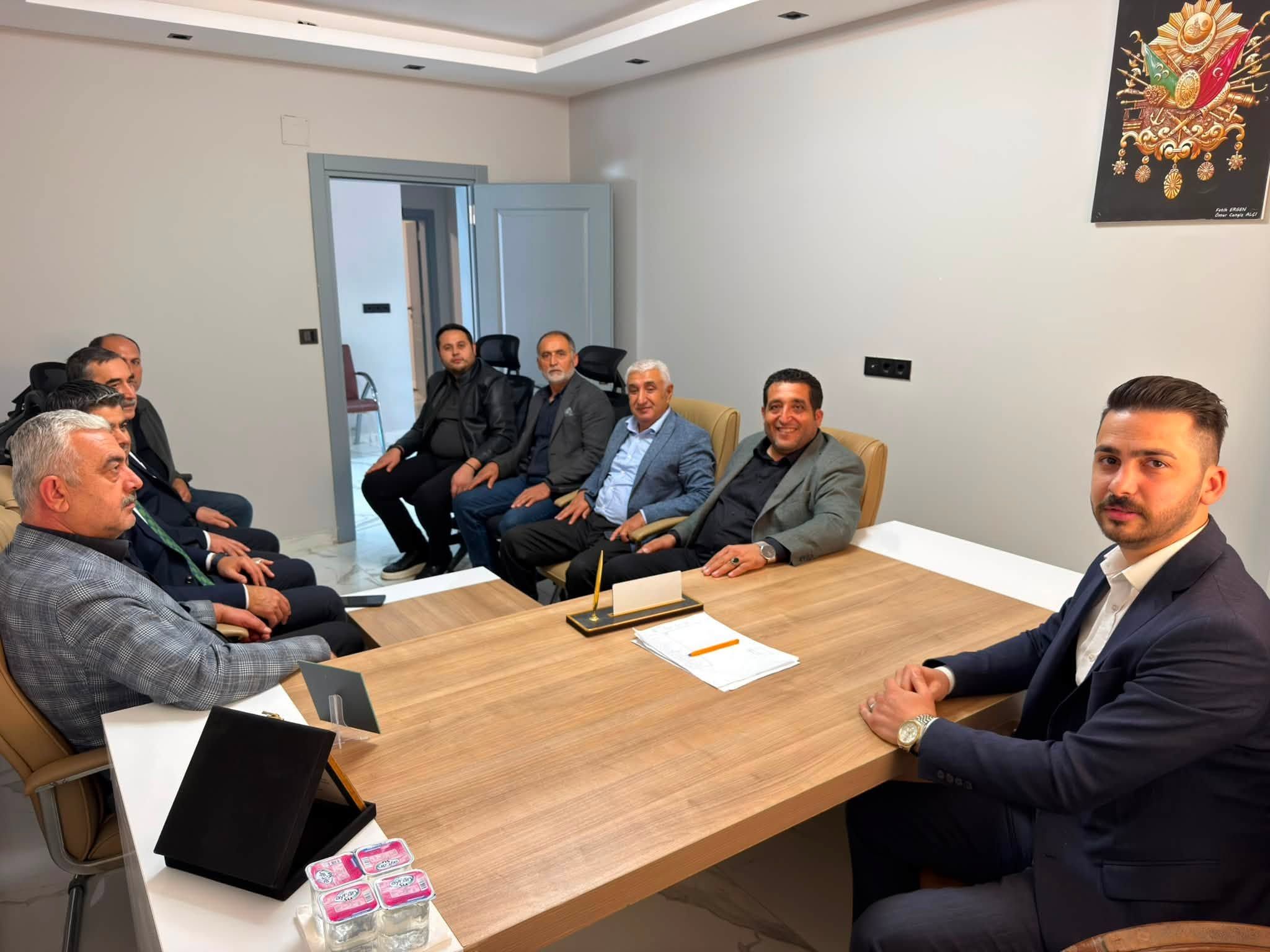 Düziçi İlçe Başkanı Kararmaz’a Eski Yöneticilerden Ziyaret4