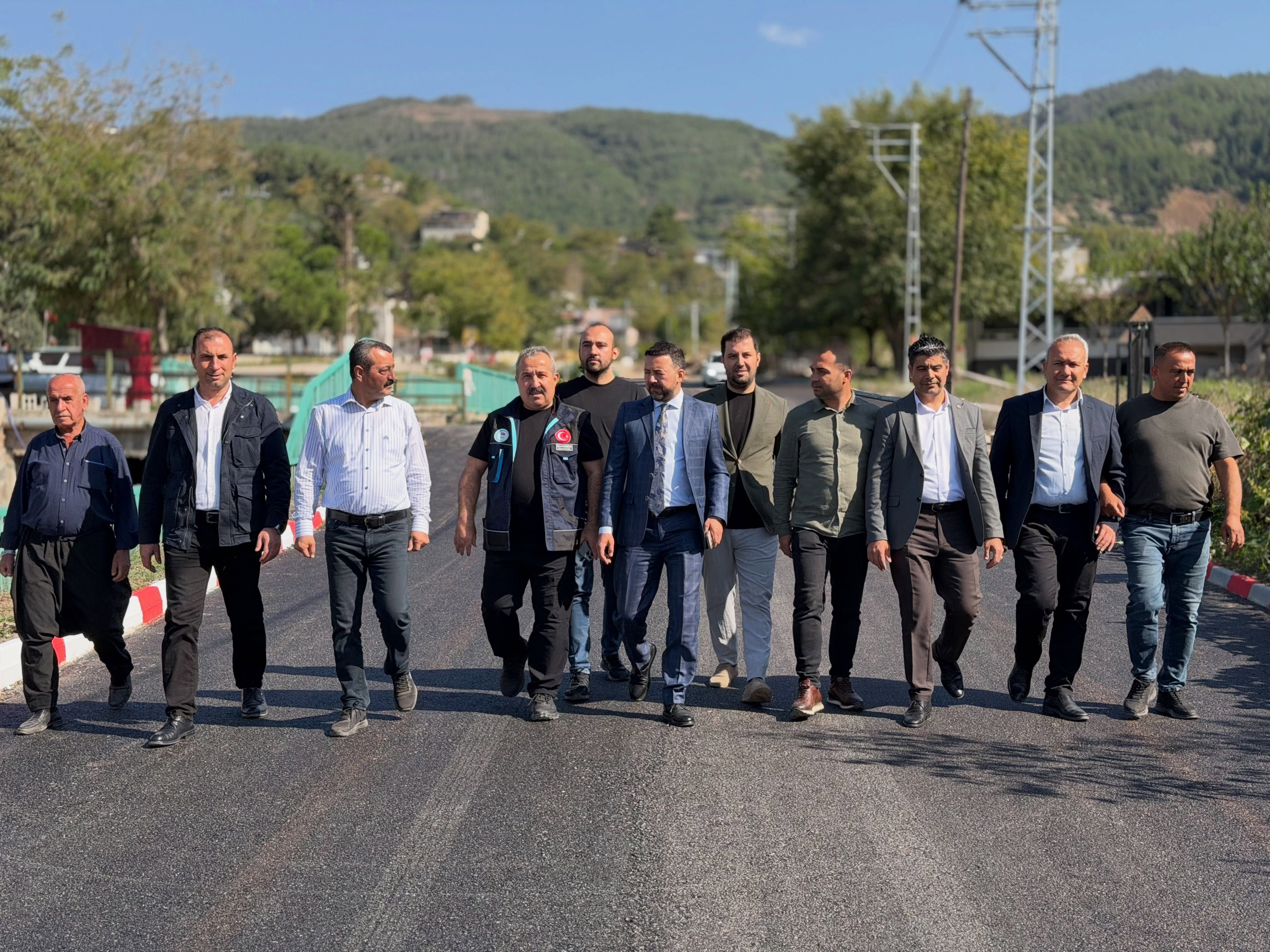 Düziçi İlçe Başkanı Kararmaz’dan Yarbaşı’nda Yol Mesaisi2