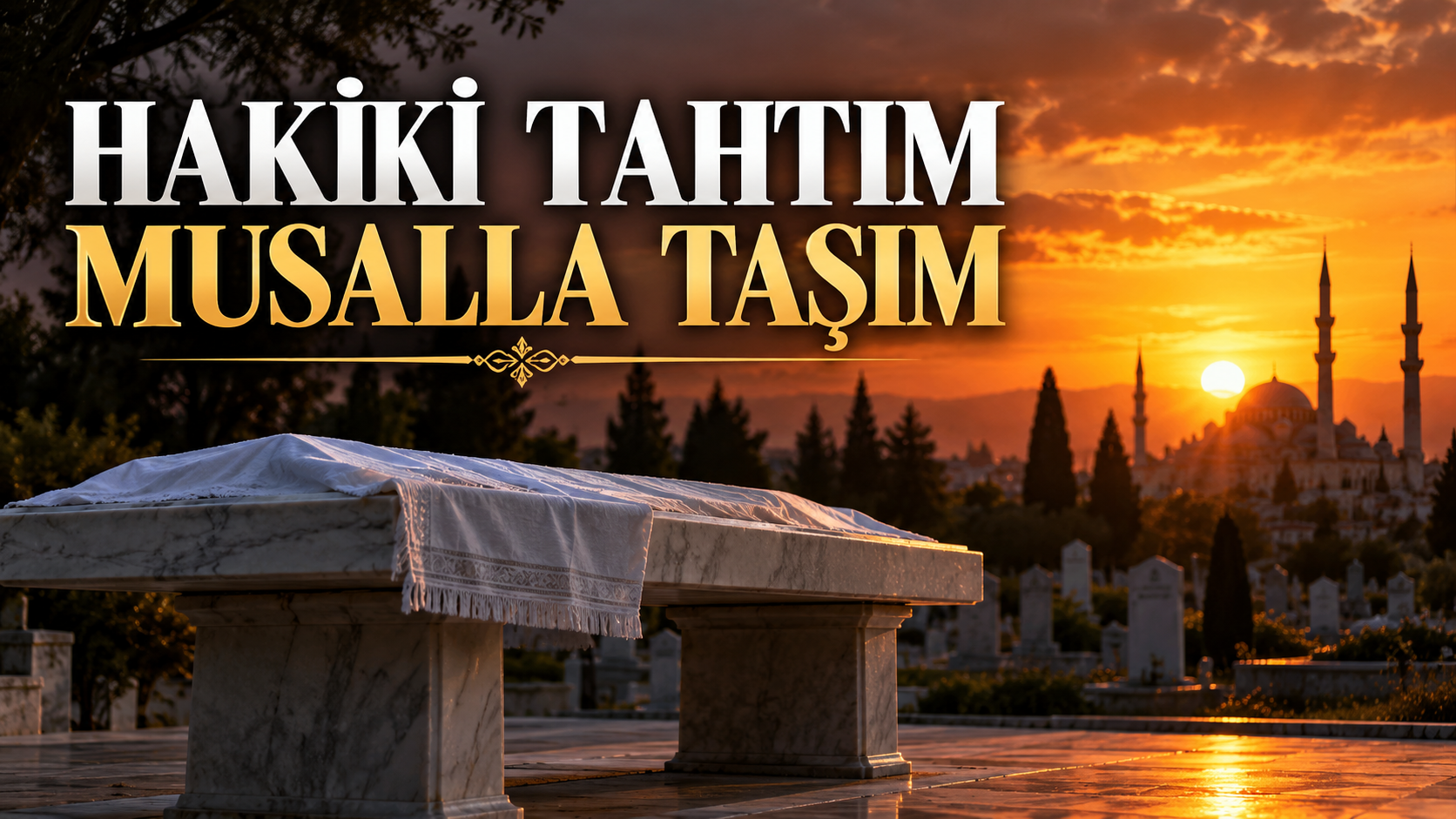 HAKİKİ TAHTIM MUSALLA TAŞIM