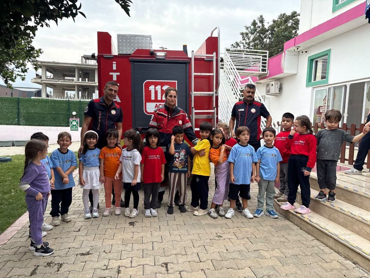 Hatay Arsuz’da Öğrencilere Yangın Eğitimi Ve Tatbikat2