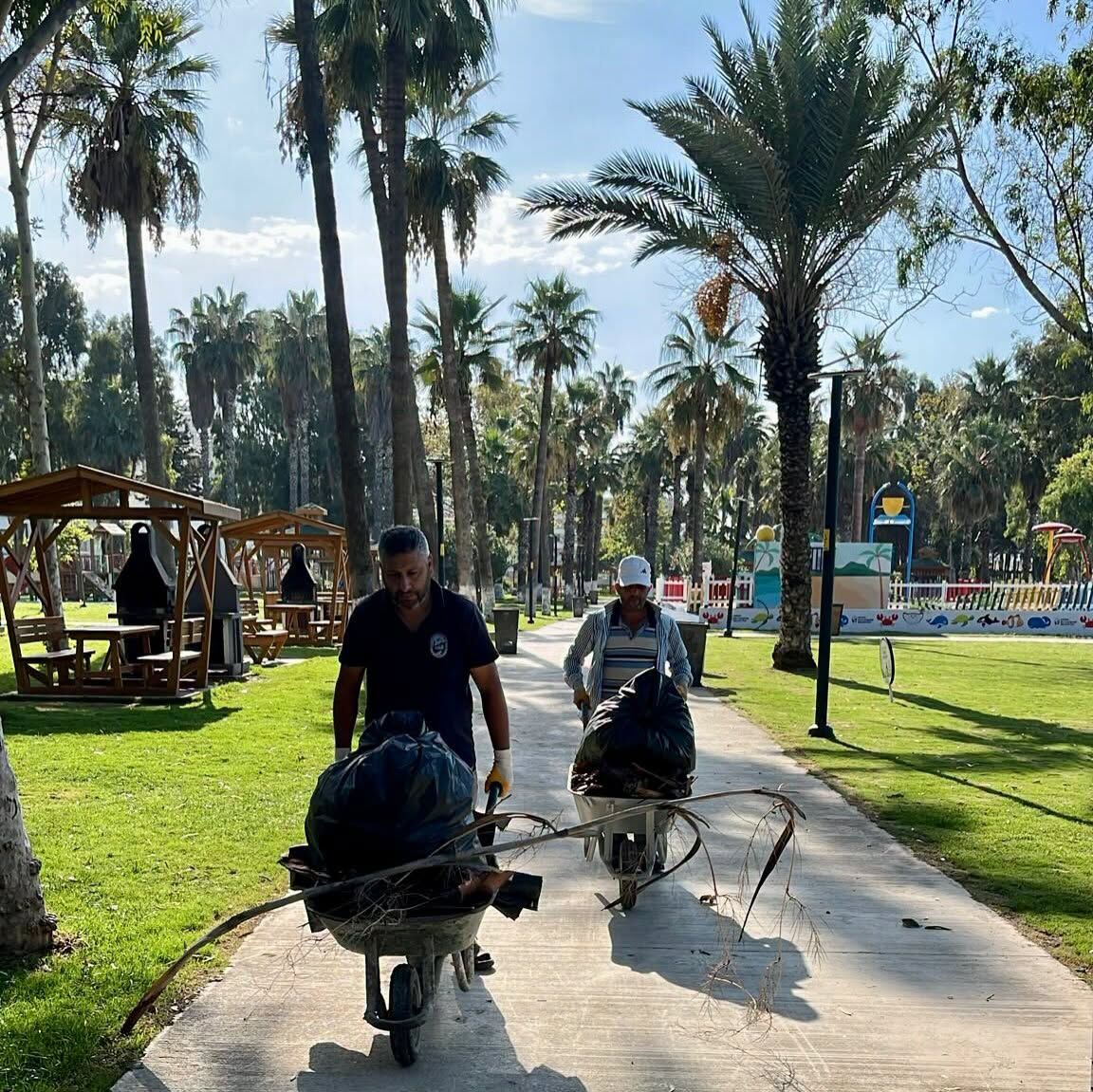 Hatay Dörtyol’da Orta Refüjlere Turunç Ağacı Dikiliyor4