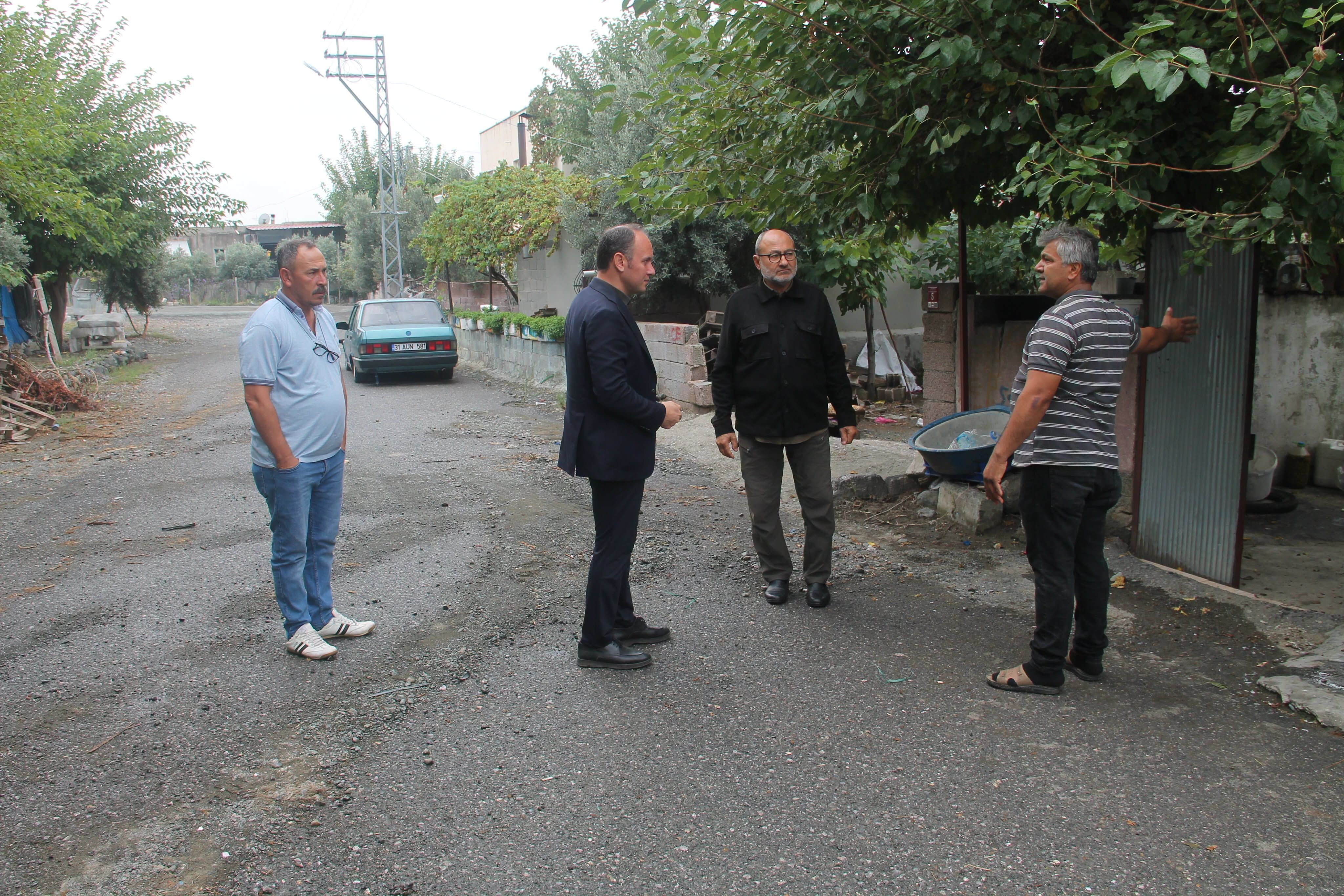 Hatay Erzin’de Kaymakamdan Afet Konutlarına Ziyaret2