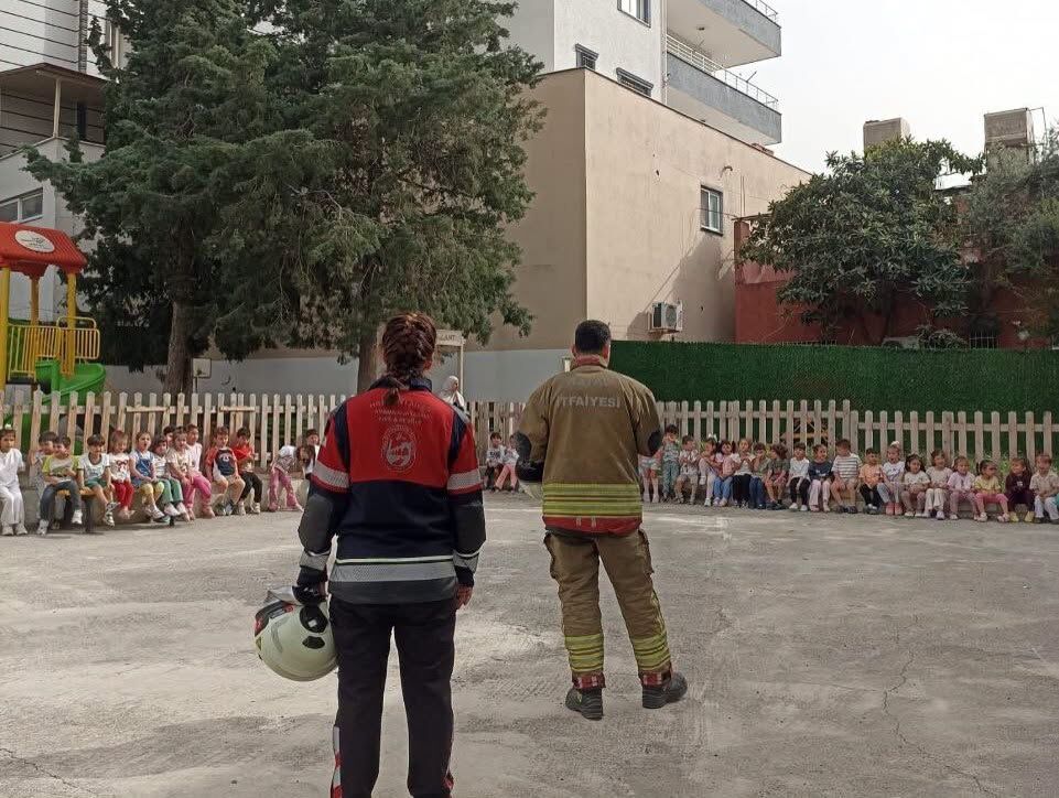 Hatay İskenderun’da Miniklere İtfaiye Eğitimi2