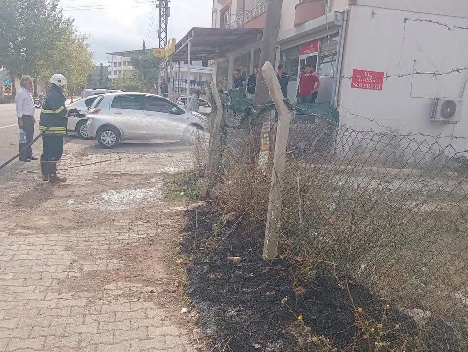 Hatay’da 3 İlçede Yangın Ekipler Hızla Müdahale Etti6