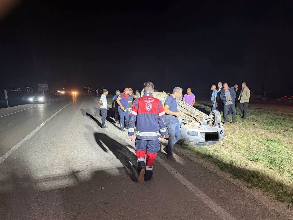 Hatay’da Kırıkhan Reyhanlı Yolunda Kaza 2 Yaralı