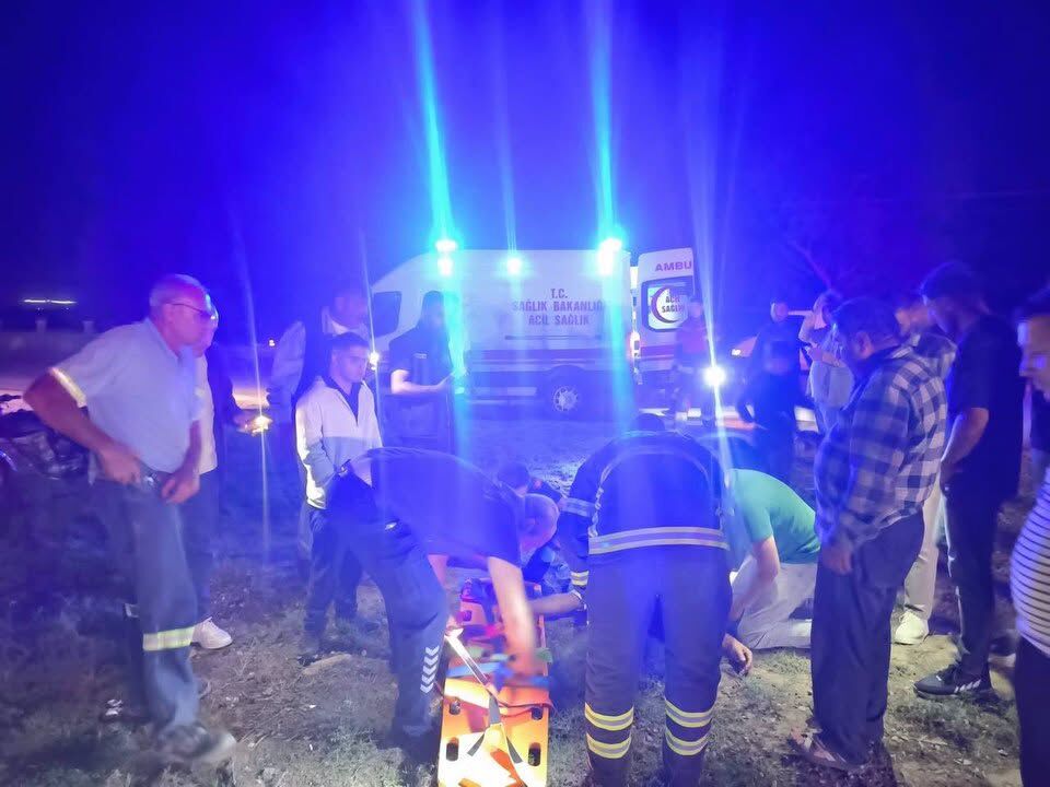 Hatay’da Kırıkhan Reyhanlı Yolunda Kaza 2 Yaralı8