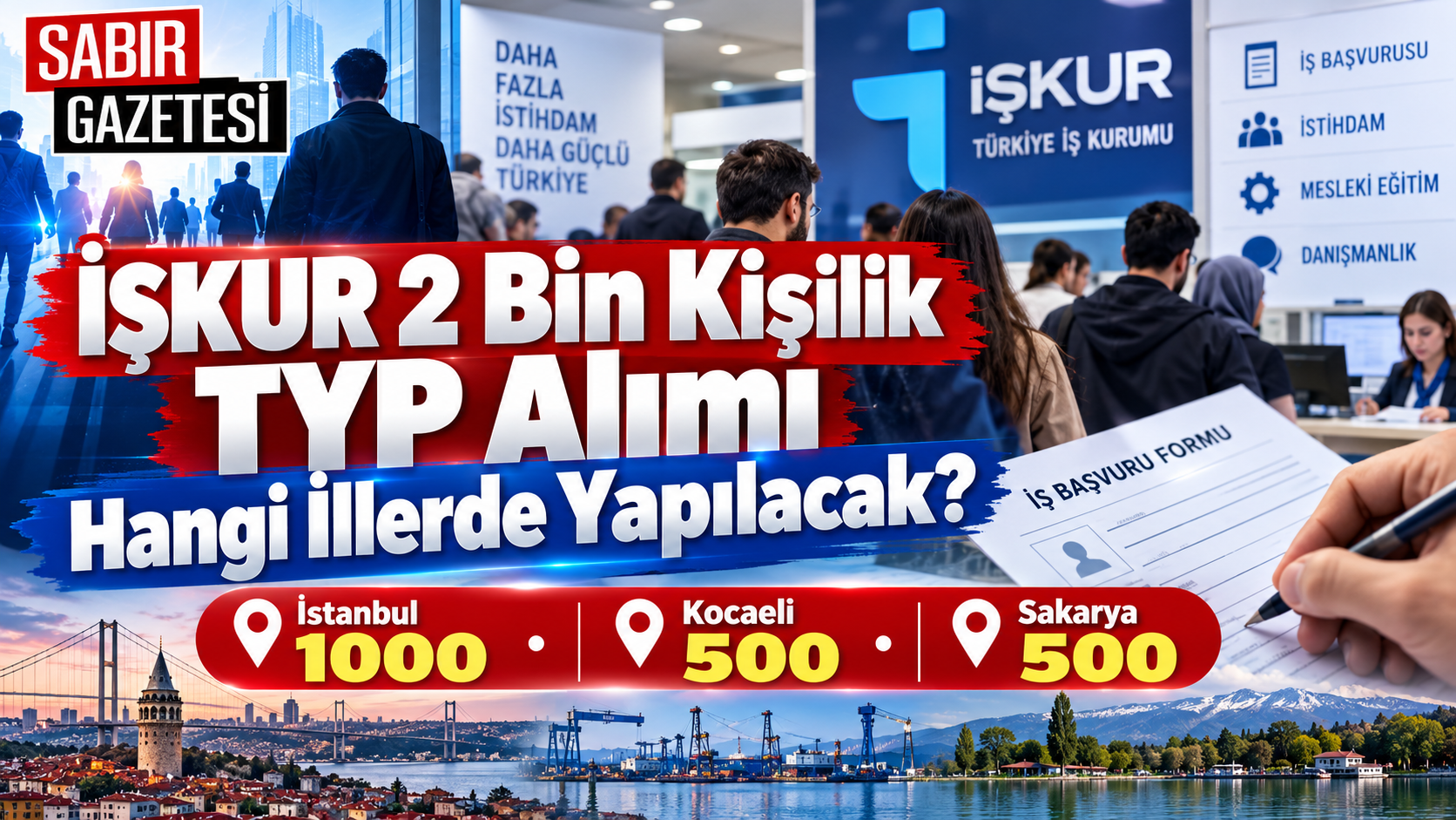 İŞKUR 2 Bin Kişilik TYP Alımı Hangi İllerde Yapılacak?