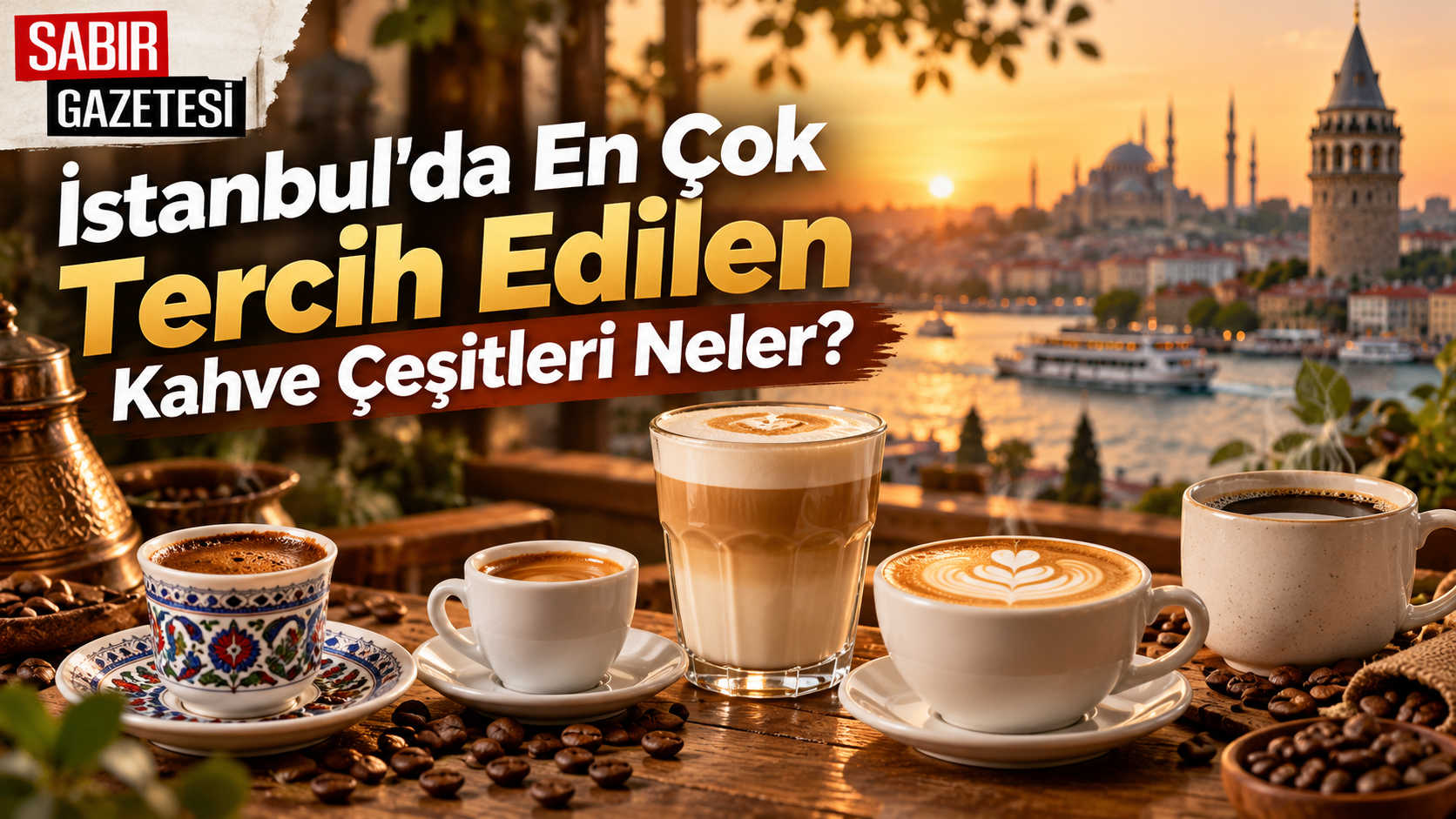 İstanbul'da En Çok Tercih Edilen Kahve Çeşitleri Neler?