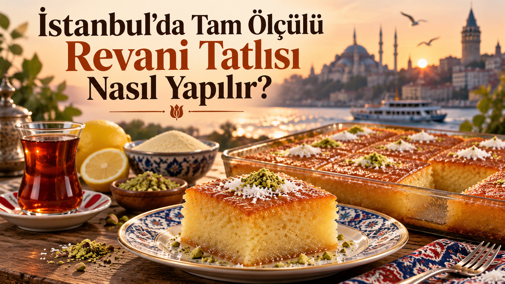 İstanbul’da Tam Ölçülü Revani Tatlısı Nasıl Yapılır?