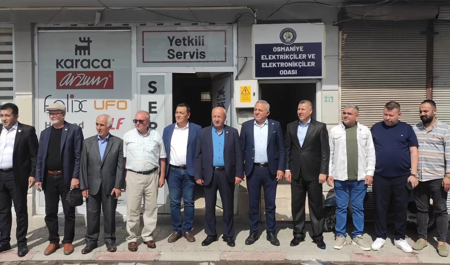 İyi̇ Parti Osmaniye’den Esnaf Odasına Ziyaret (1)