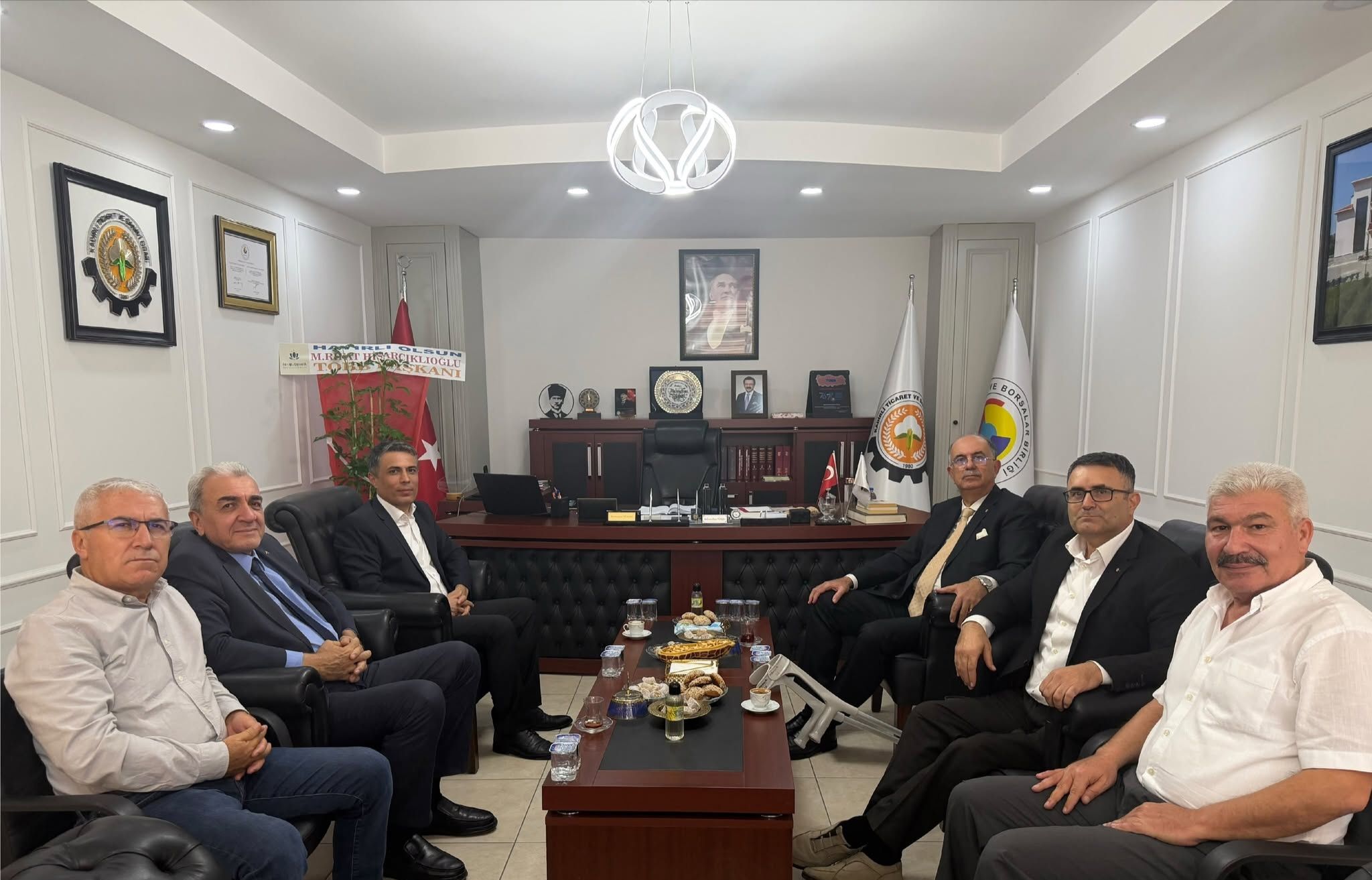 Kadirli Sgk Müdürü Kabaklı’dan Başkan Yüksel’e Ziyaret